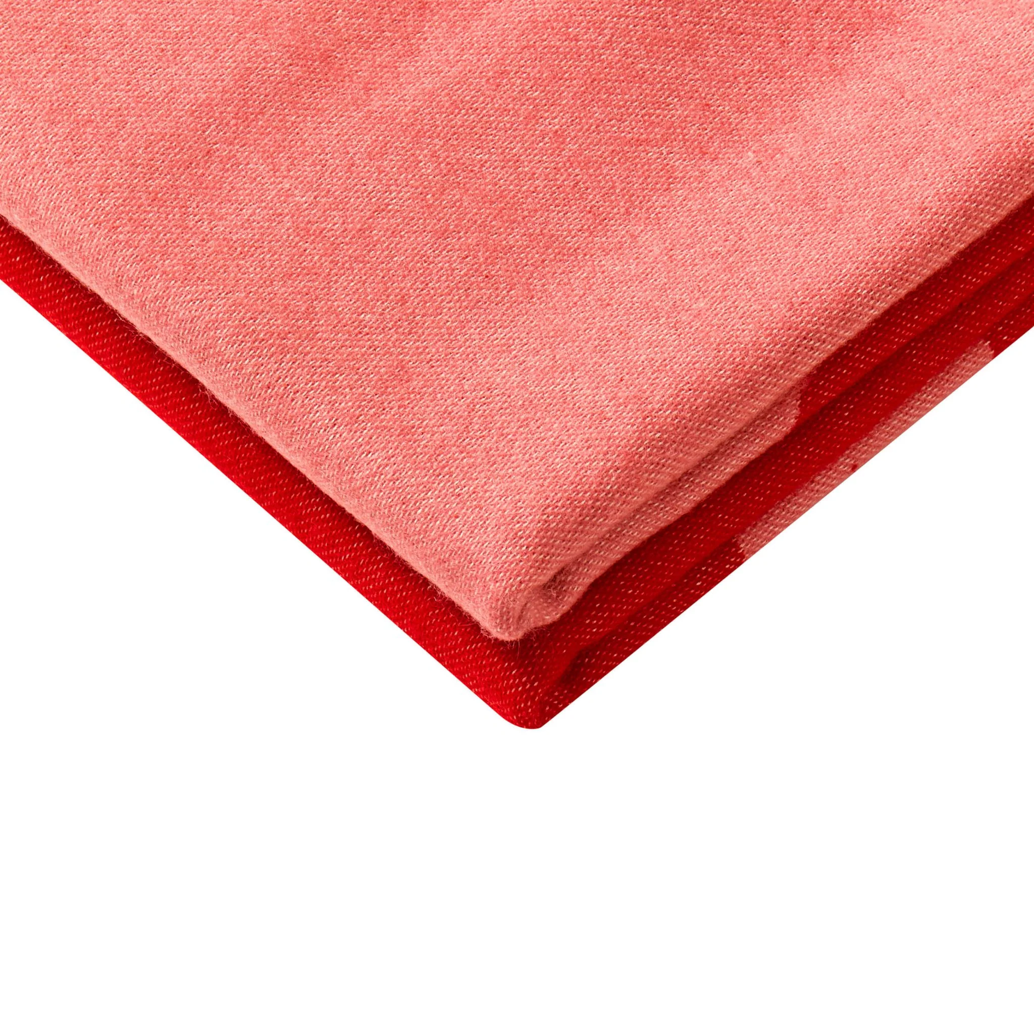 Swirl Contrast Pattern Sofa Throw - Pink/Red - Image 3