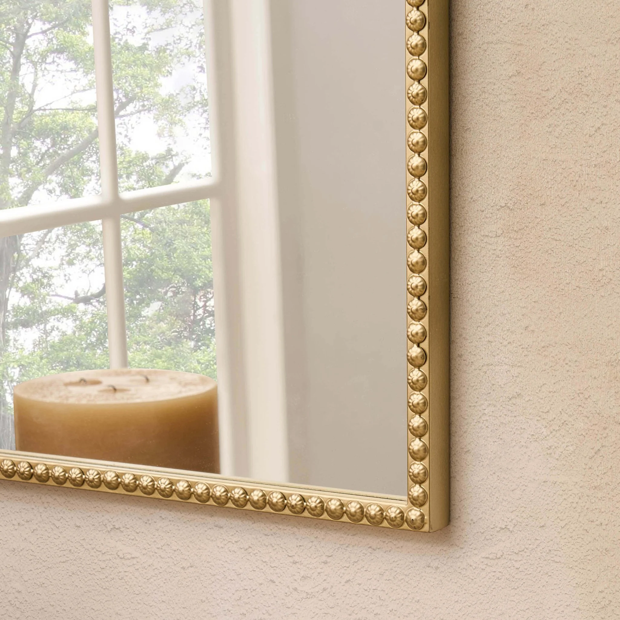 Sylvie Traditional Arched Mirror - Gold - Image 2