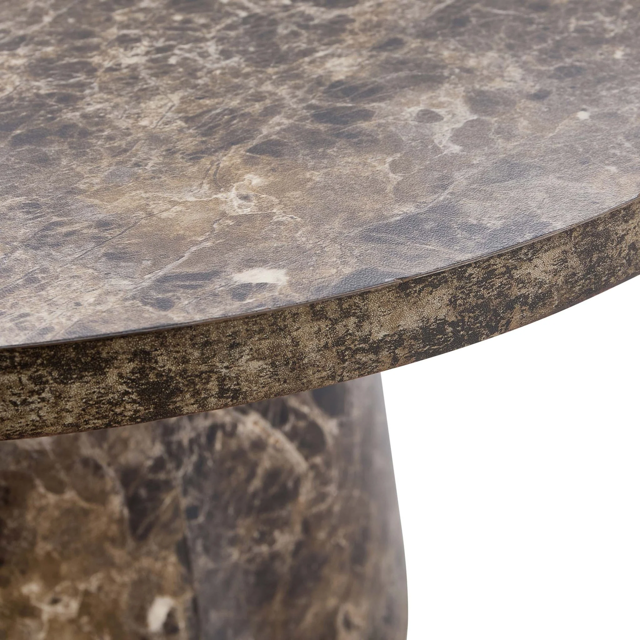 Talia Coffee Table - Dark Marble Effect - Image 5