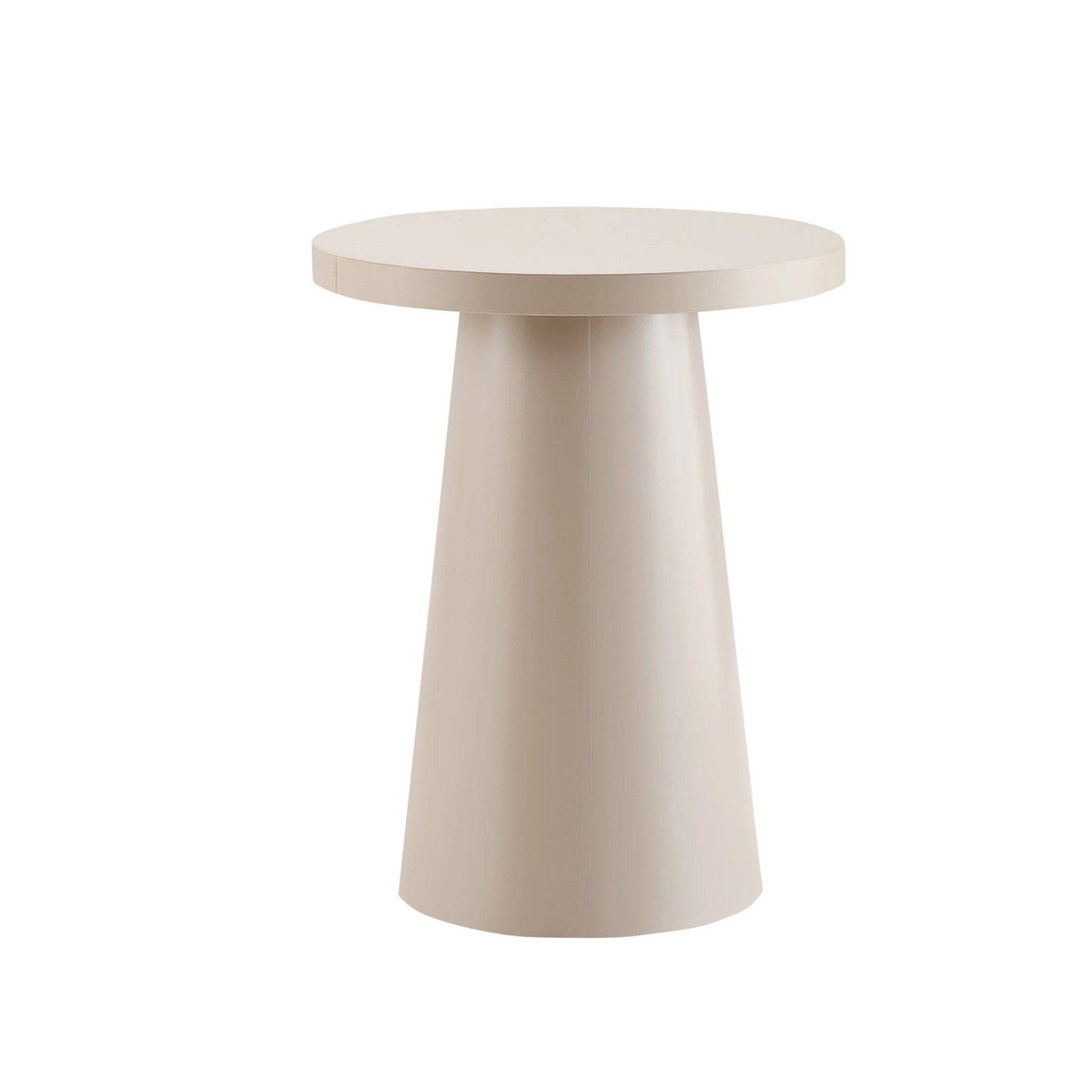 Talia Side Table - Taupe - Image 3