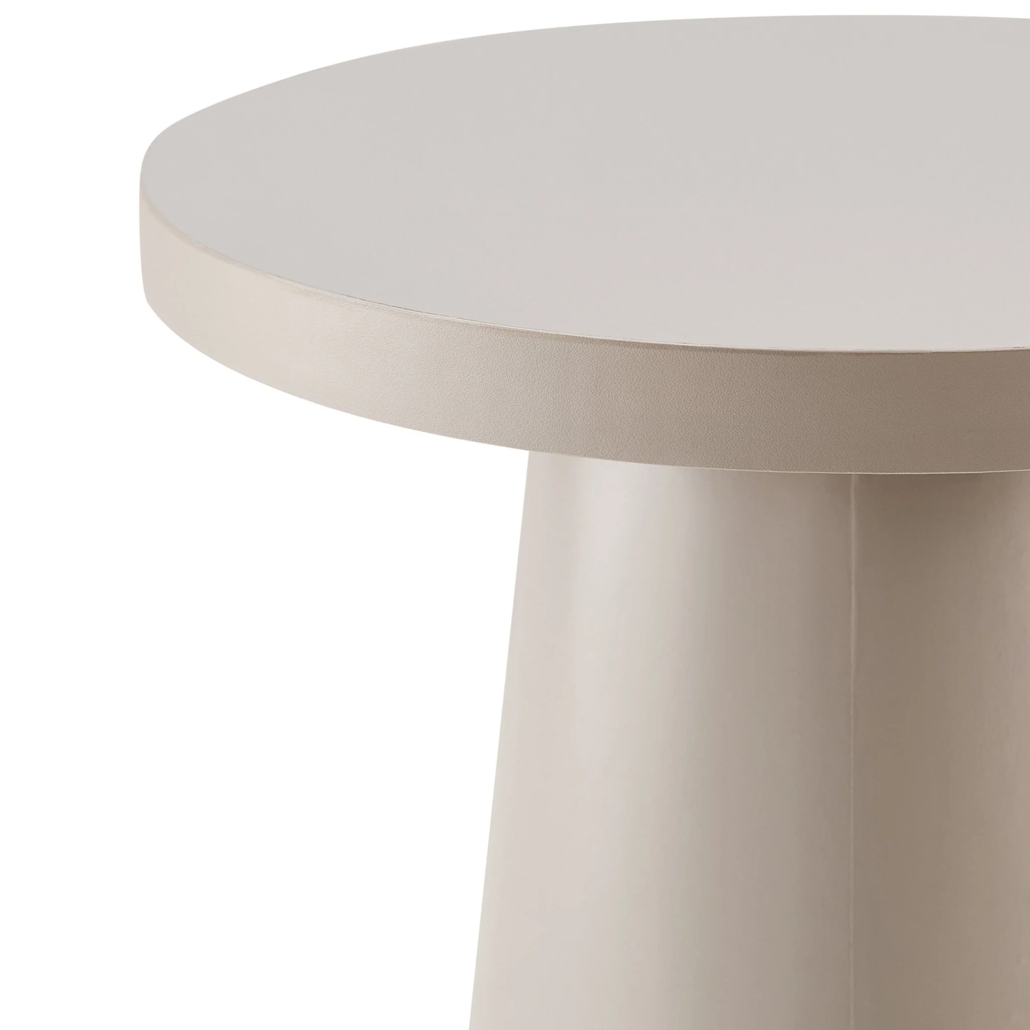 Talia Side Table - Taupe - Image 4