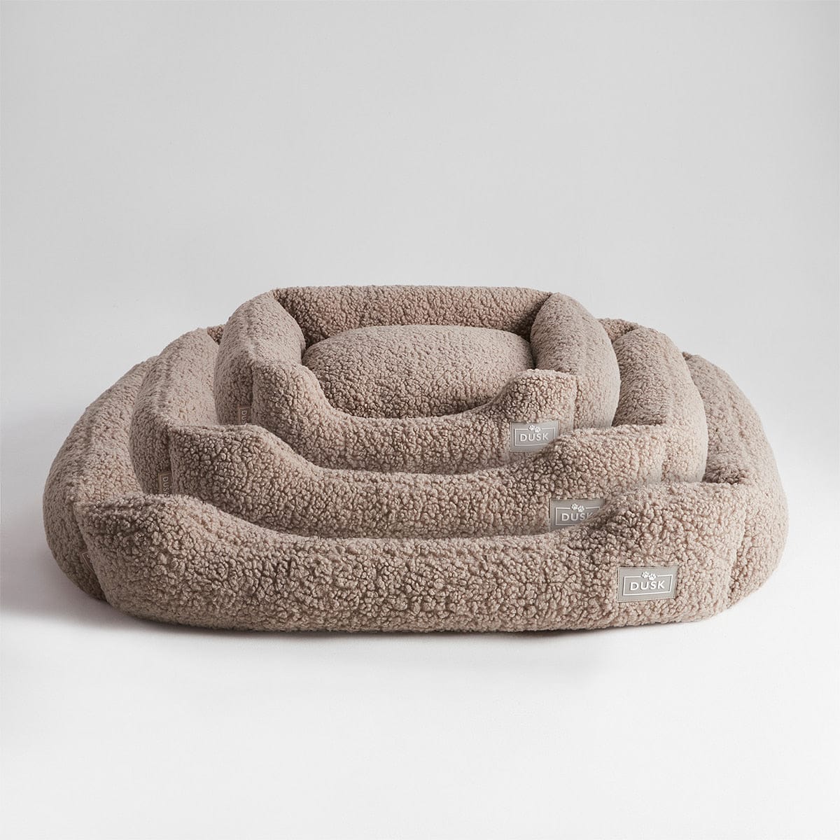 Teddy Basket Dog Bed - Taupe - Image 6