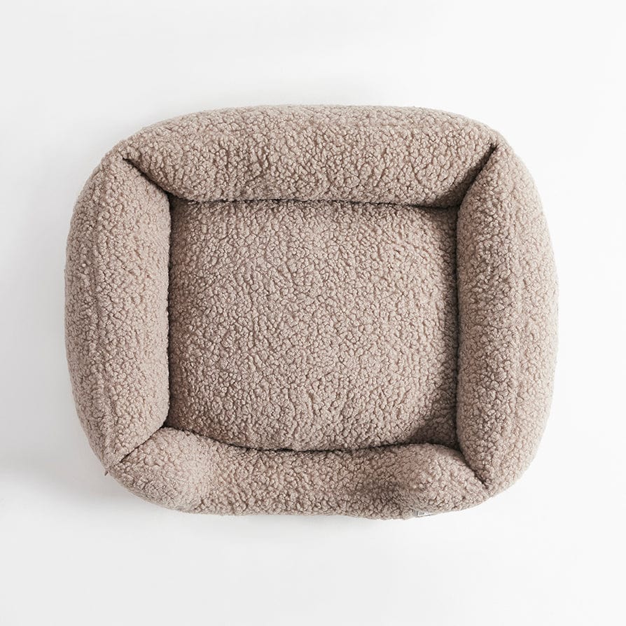 Teddy Basket Dog Bed - Taupe - Image 9