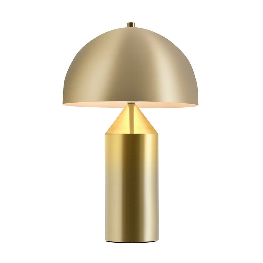 Titan Gold Domed Table Lamp - Image 3