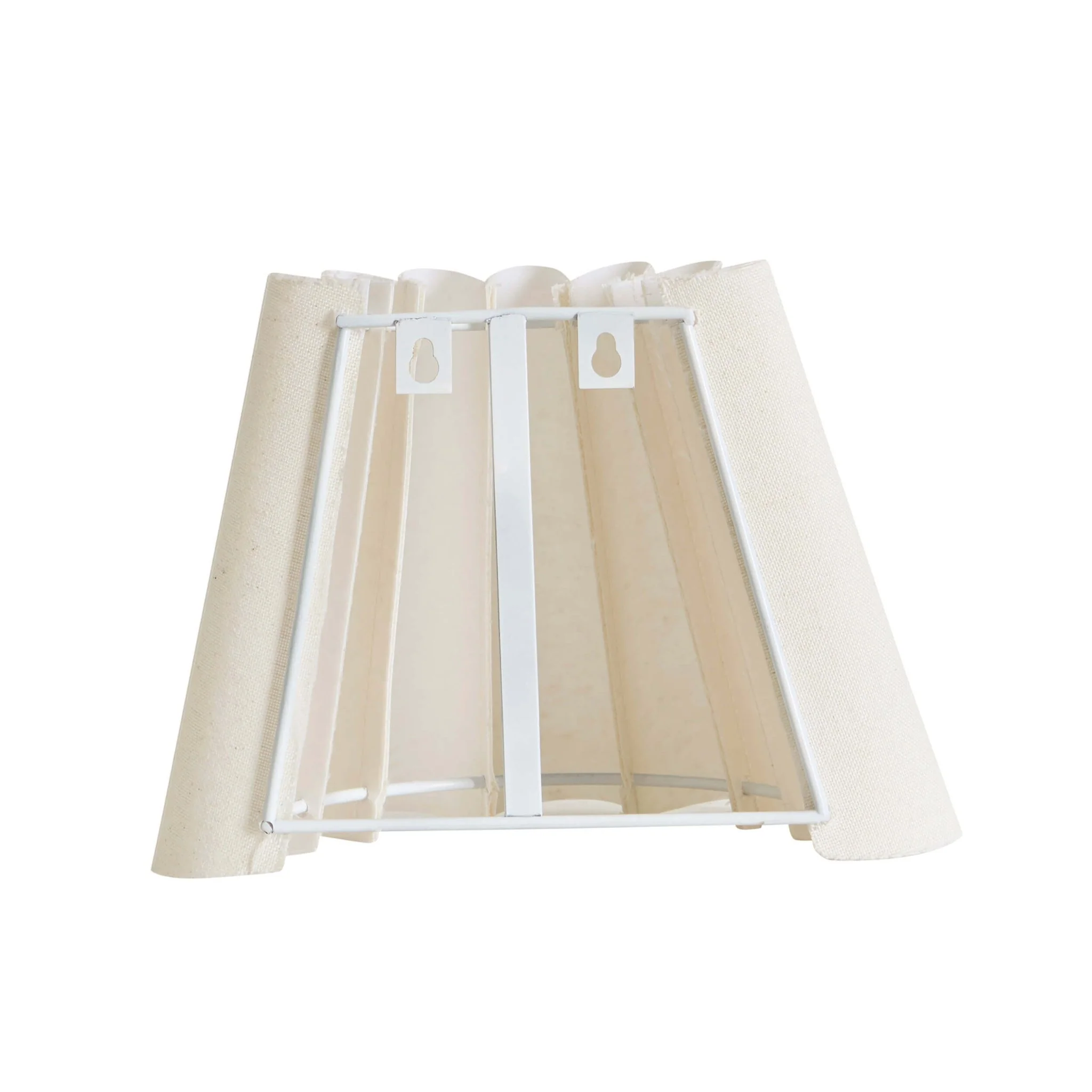 Trinity Rechargeable Pleated Wall Light - White - Image 4