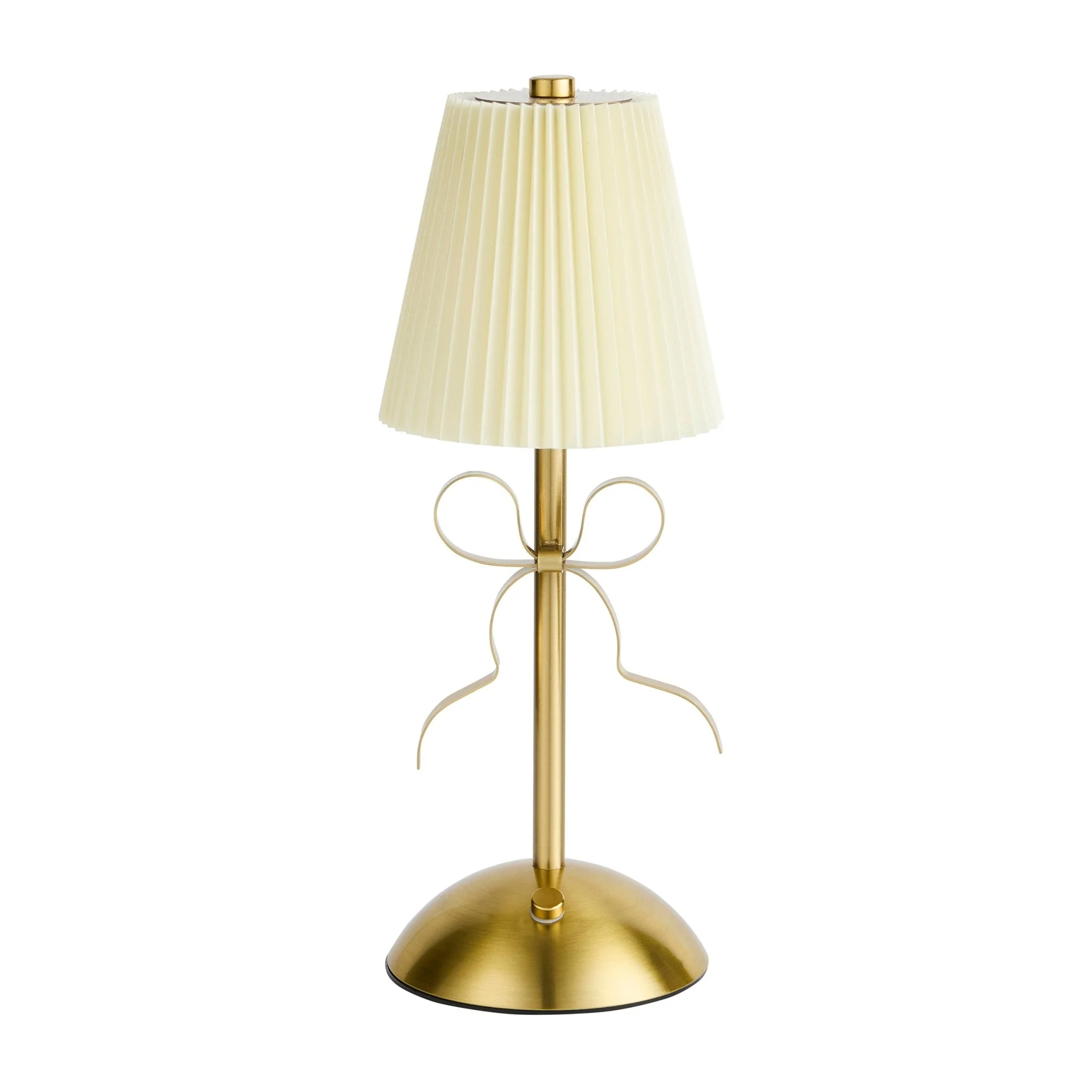 Tru Bow Rechargeable Table Lamp - Gold - Image 3