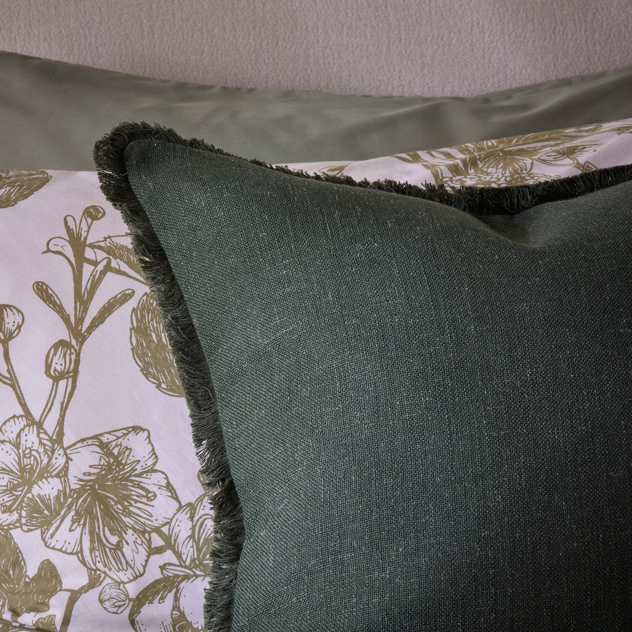 Tufted Cushion Cover - Green - Image 2
