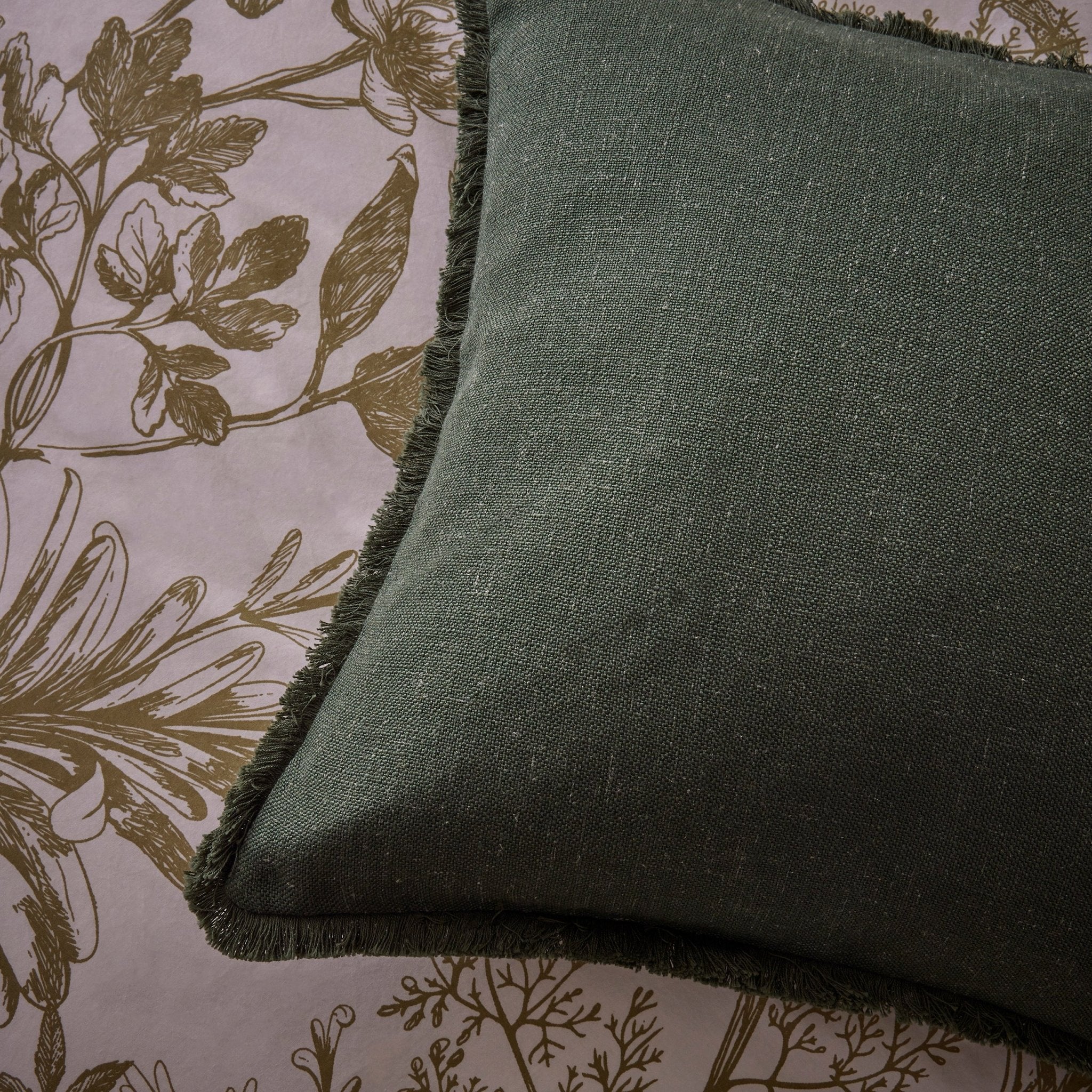 Tufted Cushion Cover - Green - Image 3