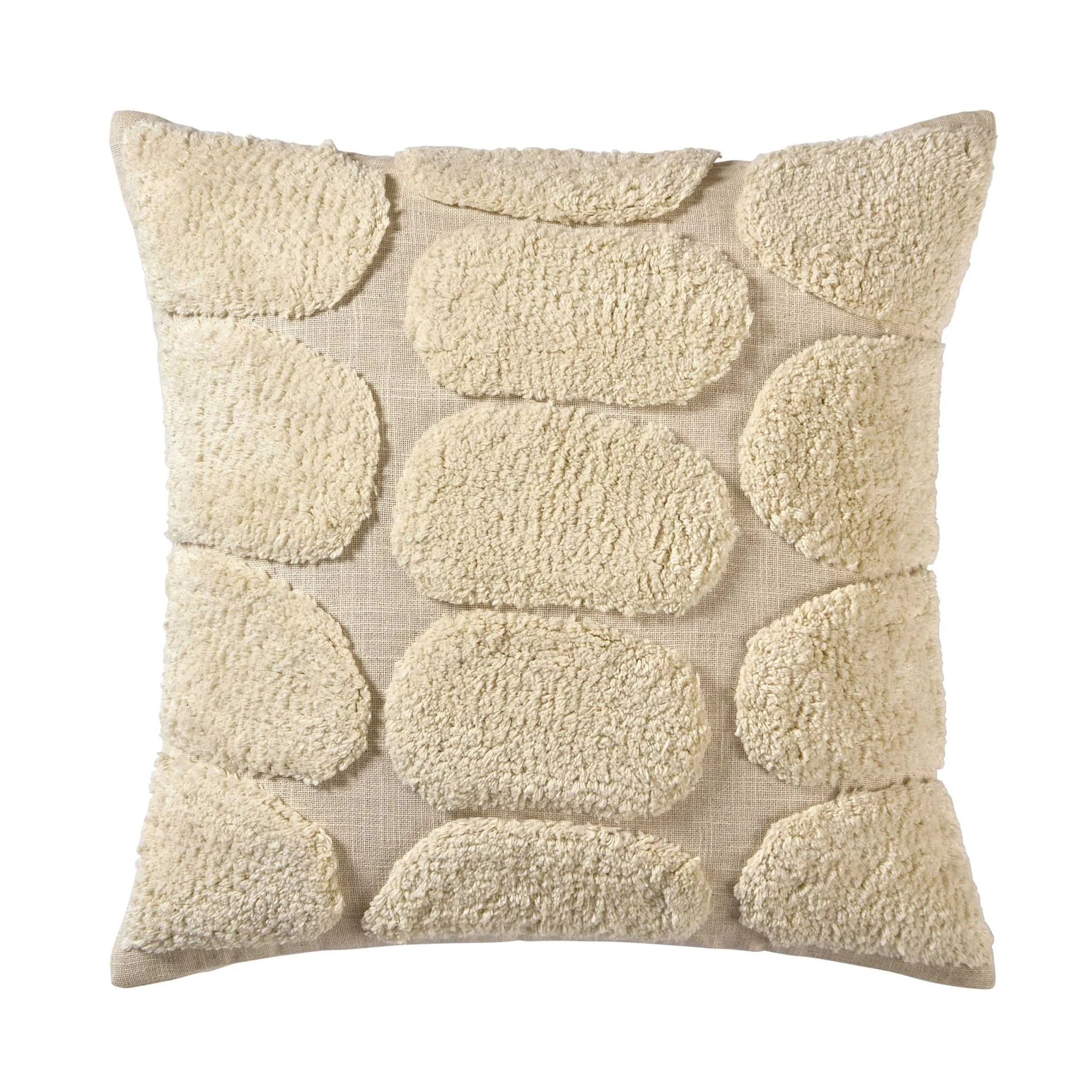 Tufted Pattern Cushion Cover - Off White - Image 3