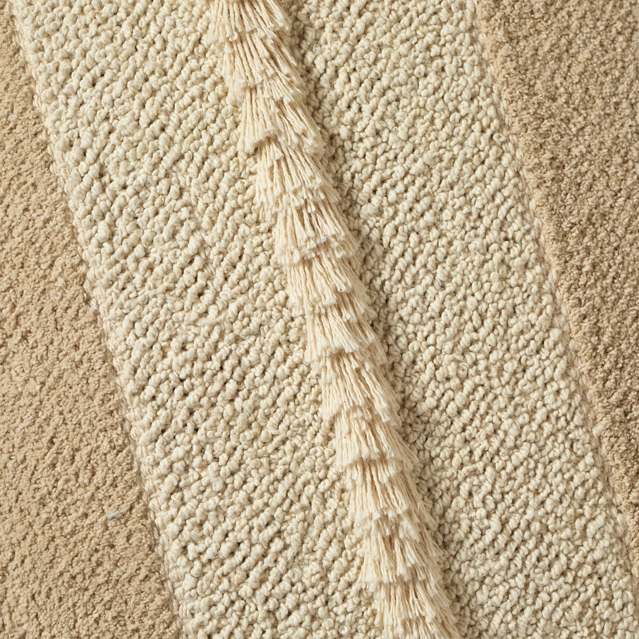 Tufted Stripe Cushion Cover - Natural - Image 3