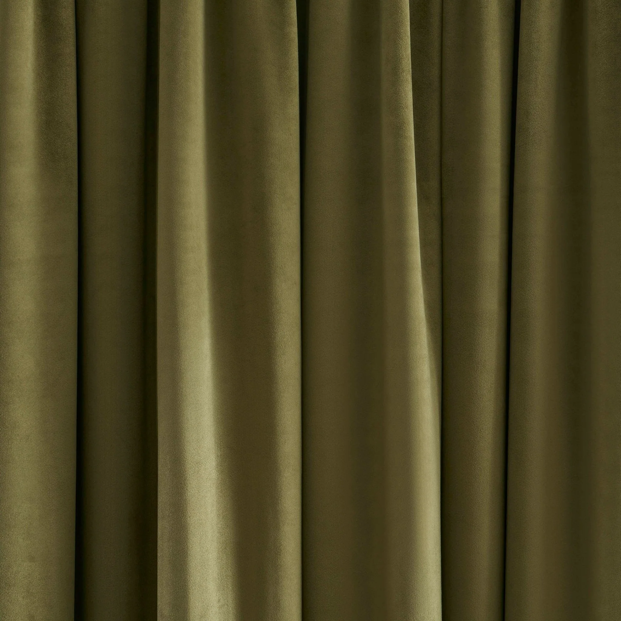 Velvet Thermal Blackout Pinch Pleat - Olive - Image 4