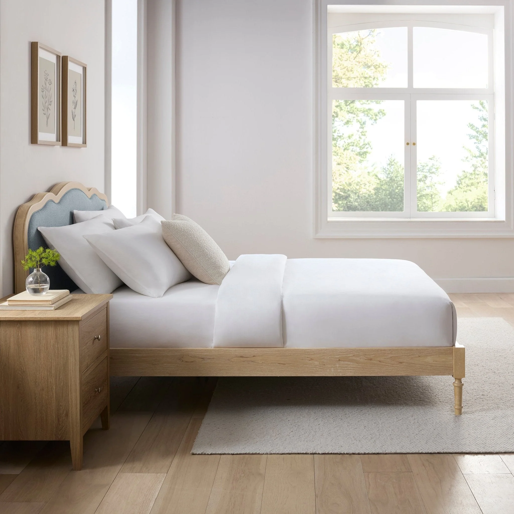 Versailles Bed Frame - Blue - Image 5