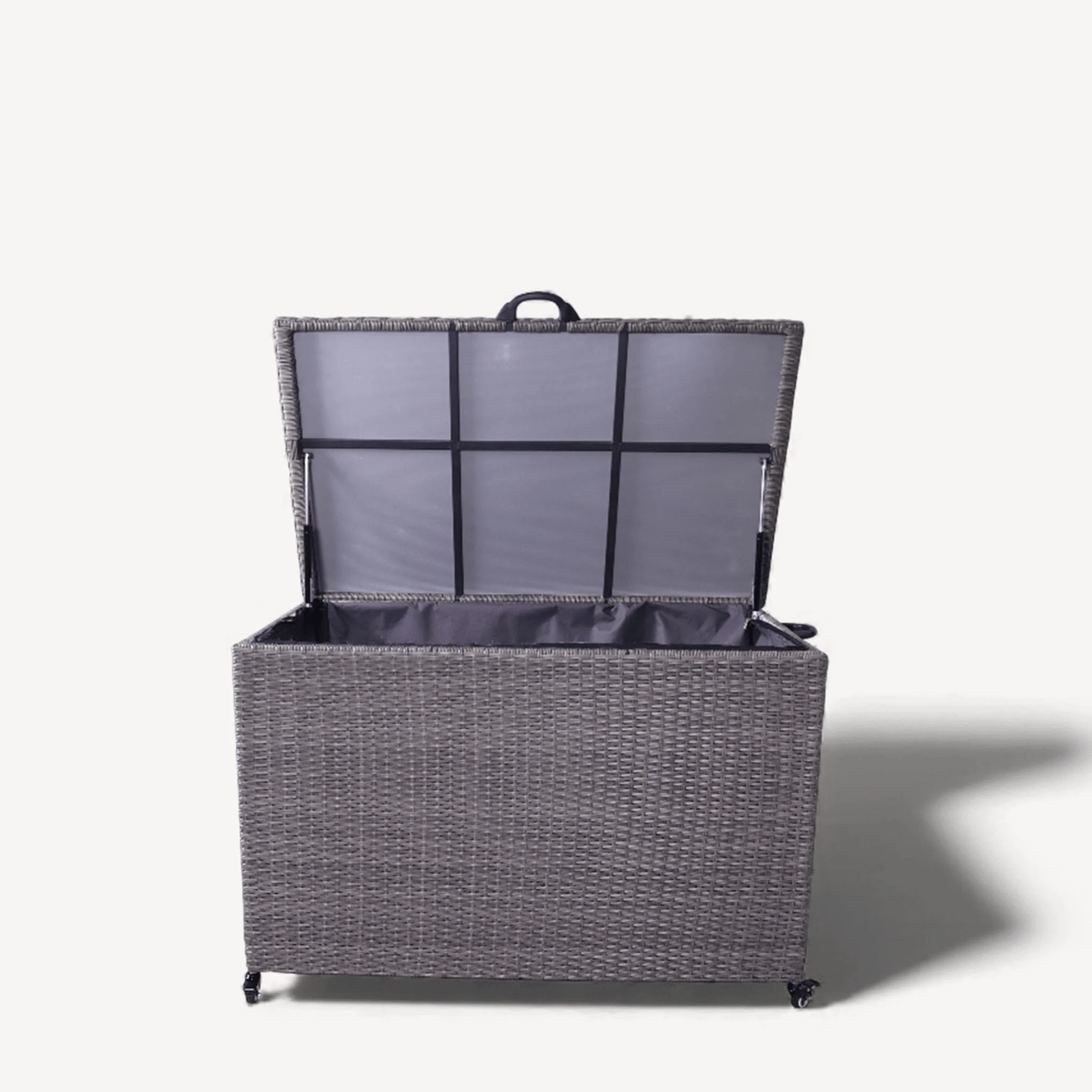 Weave Outdoor Storage Box 510L - Charcoal - Image 4