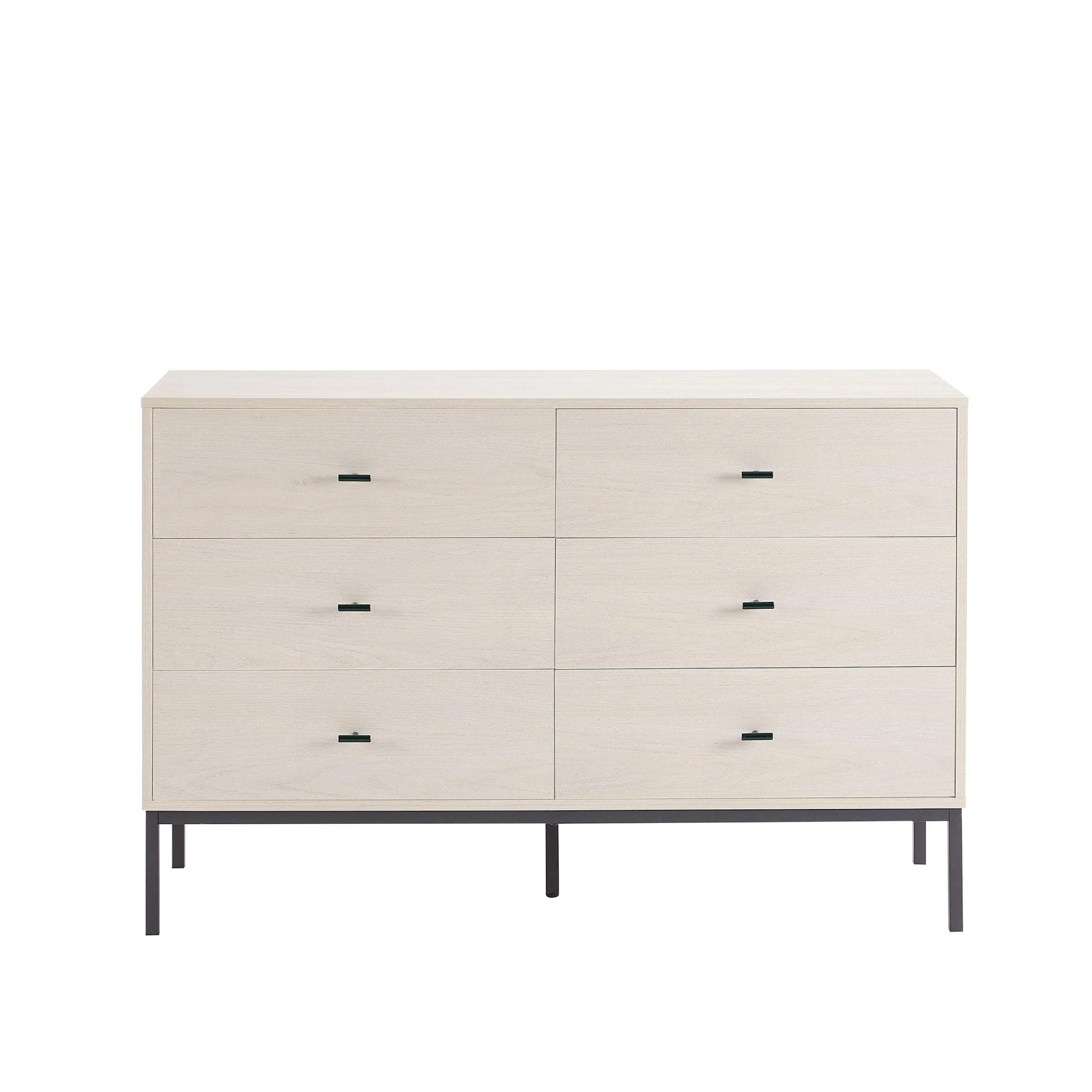 Willow 6 Drawer Chest - Light Wood - Image 4