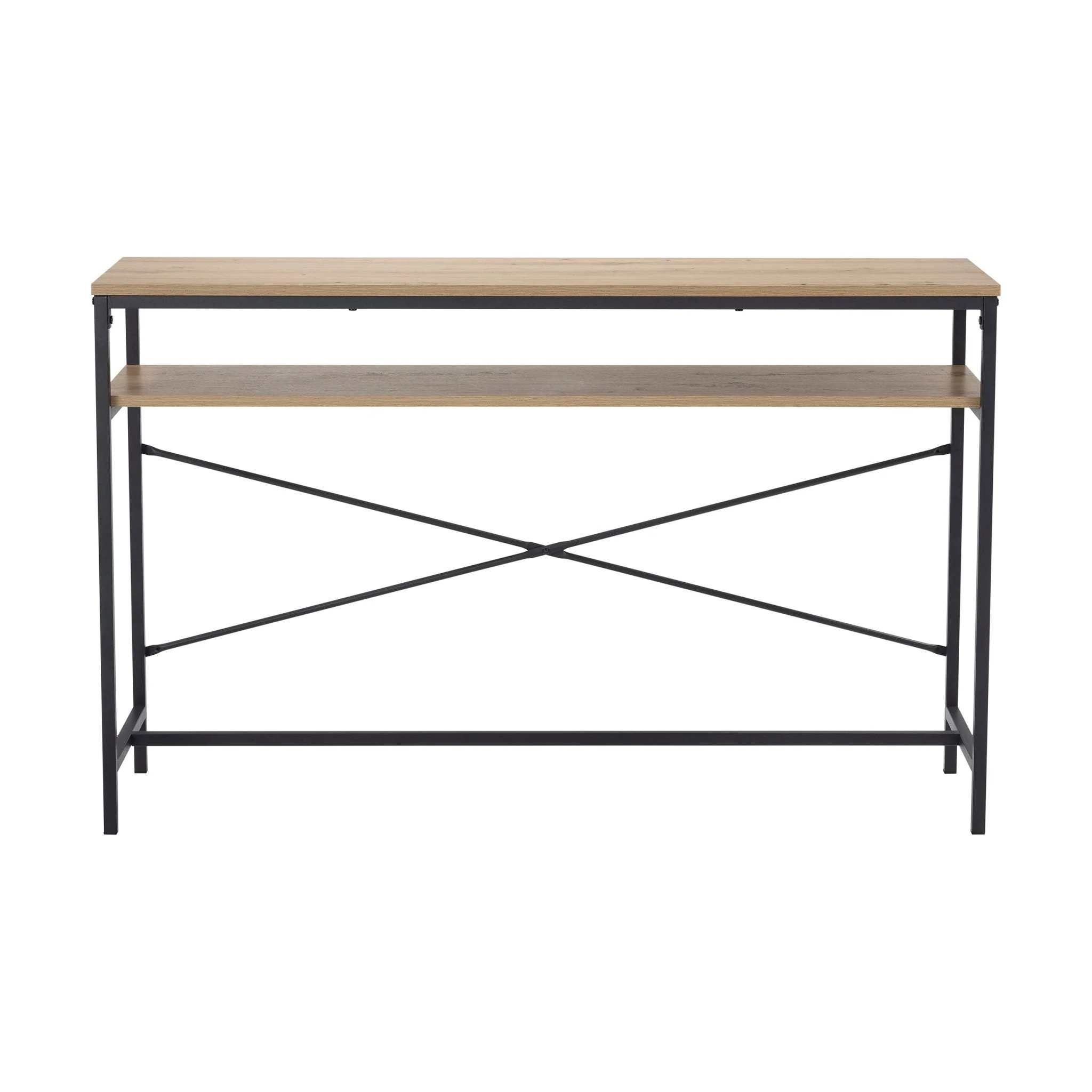 Willow Dressing Table Console - Oak Effect - Image 3