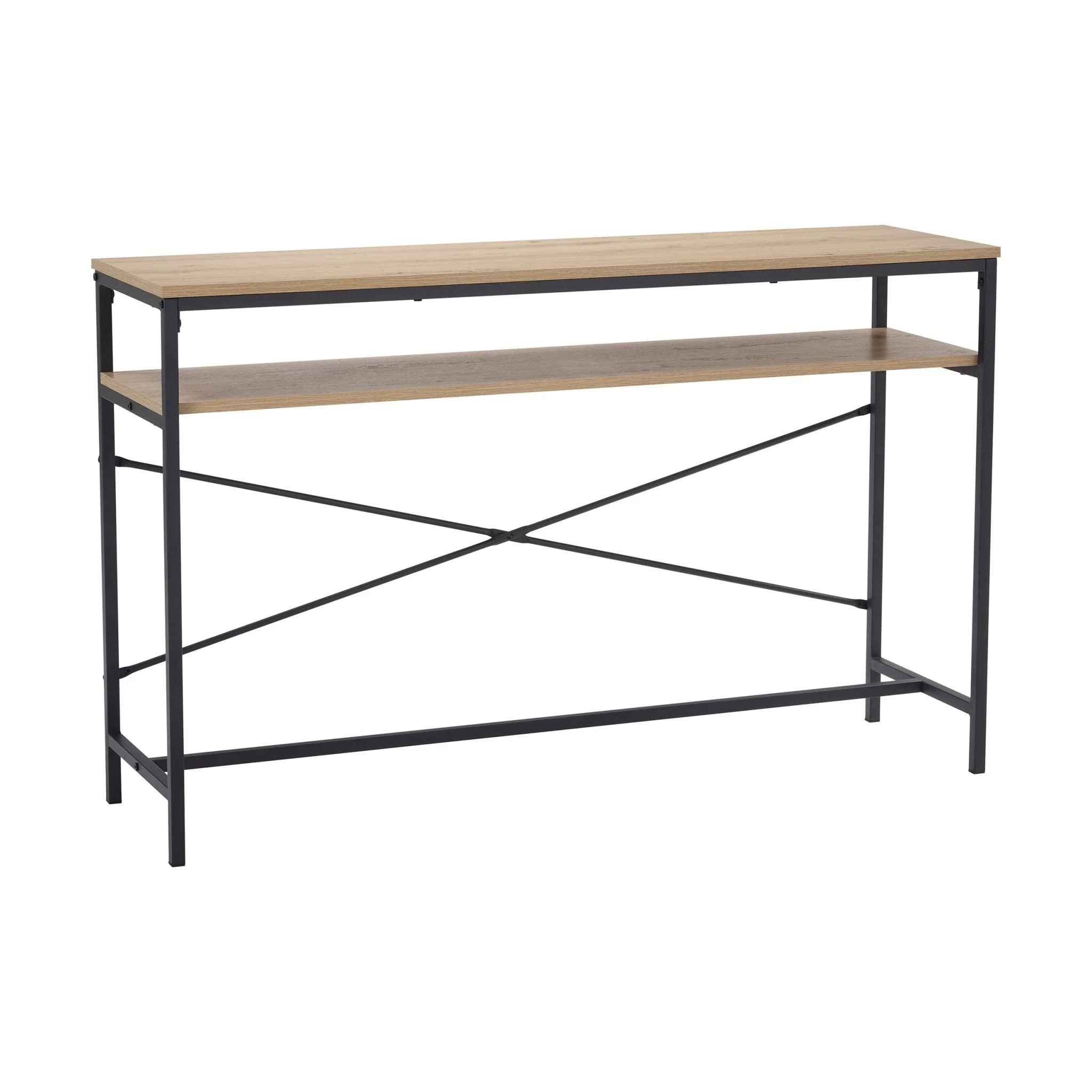 Willow Dressing Table Console - Oak Effect - Image 4