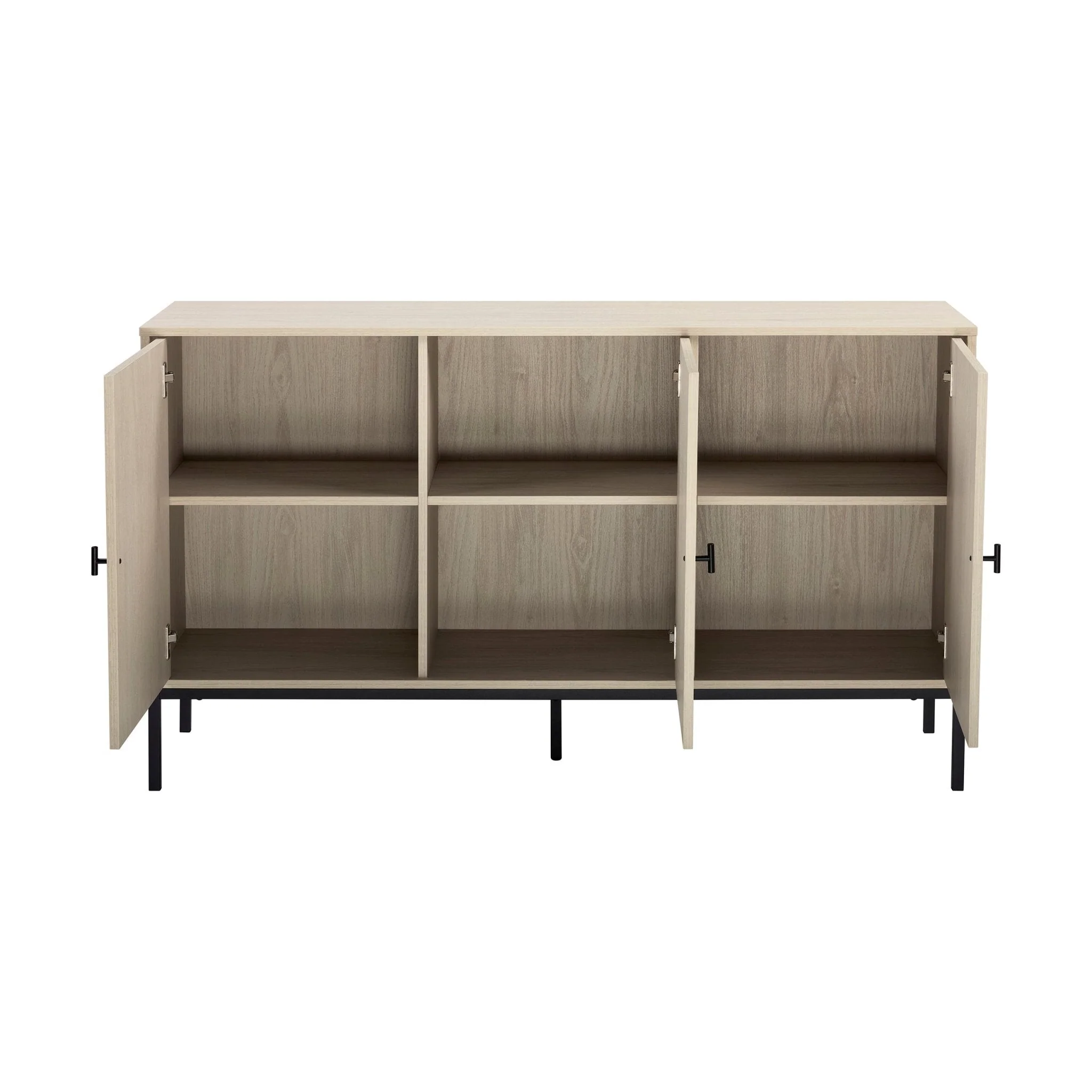 Willow Large Sideboard - Light Wood - Image 9