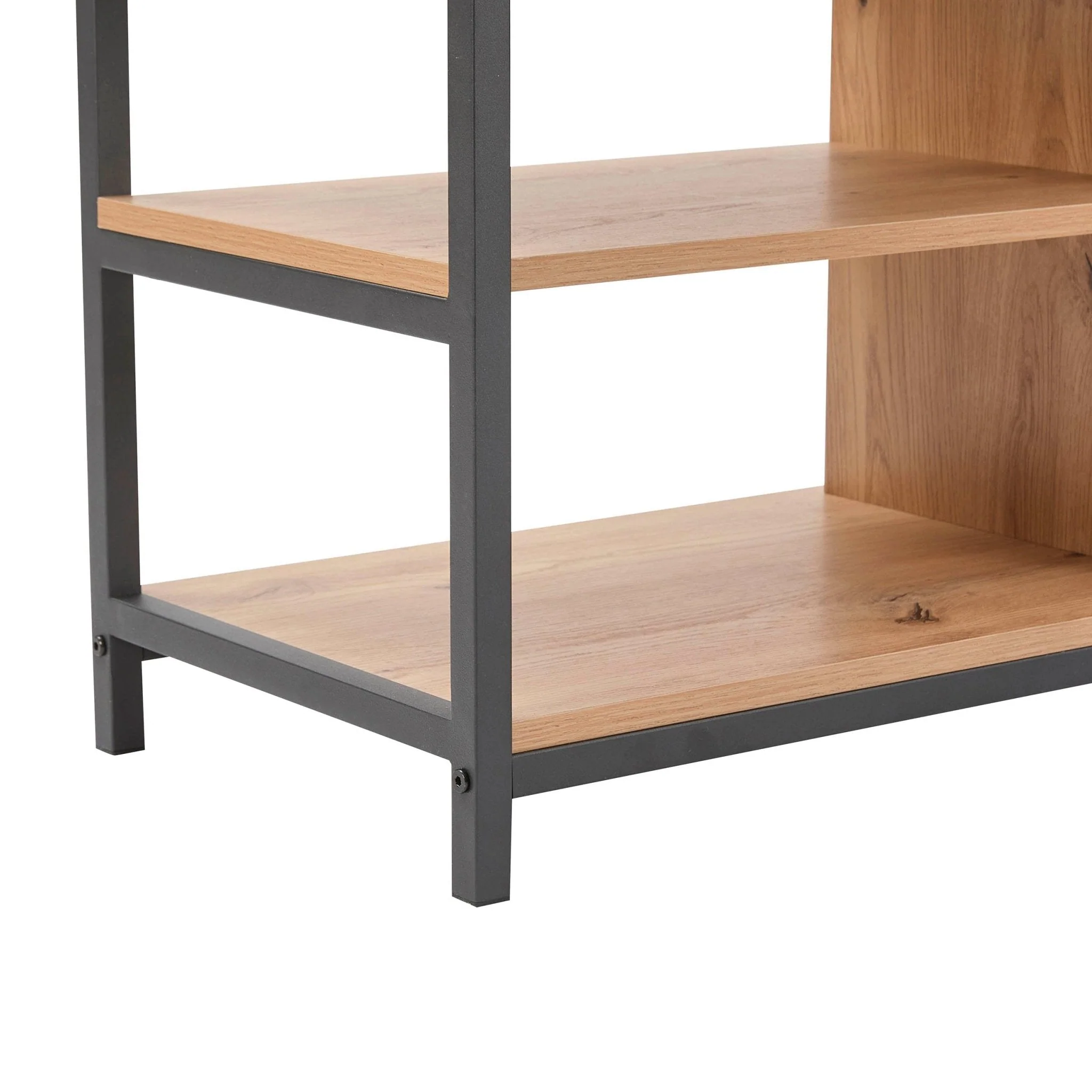 Willow Shoe Storage Bench - Oak Effect - Image 5