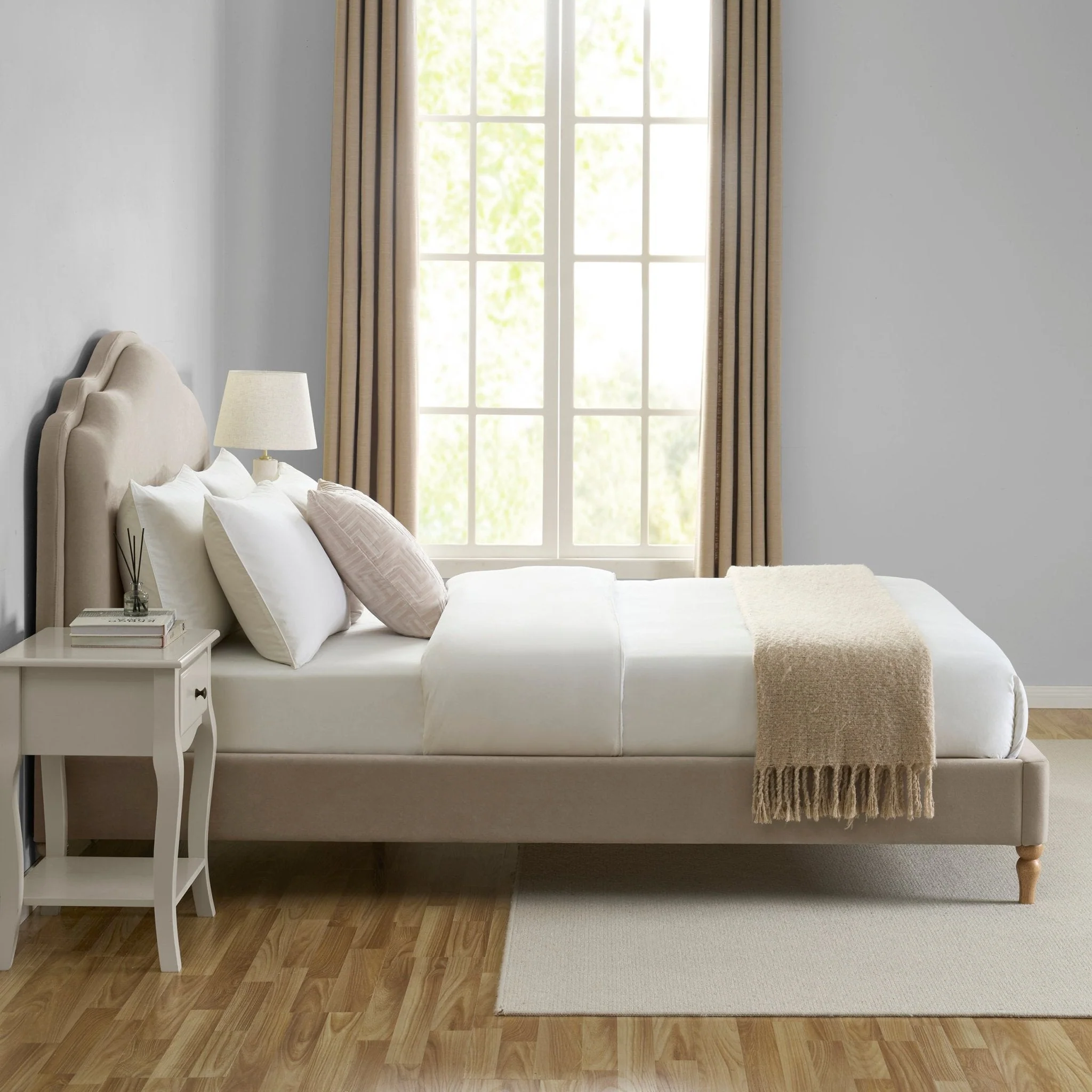 Wiltshire Bed Frame - Stone - Image 3