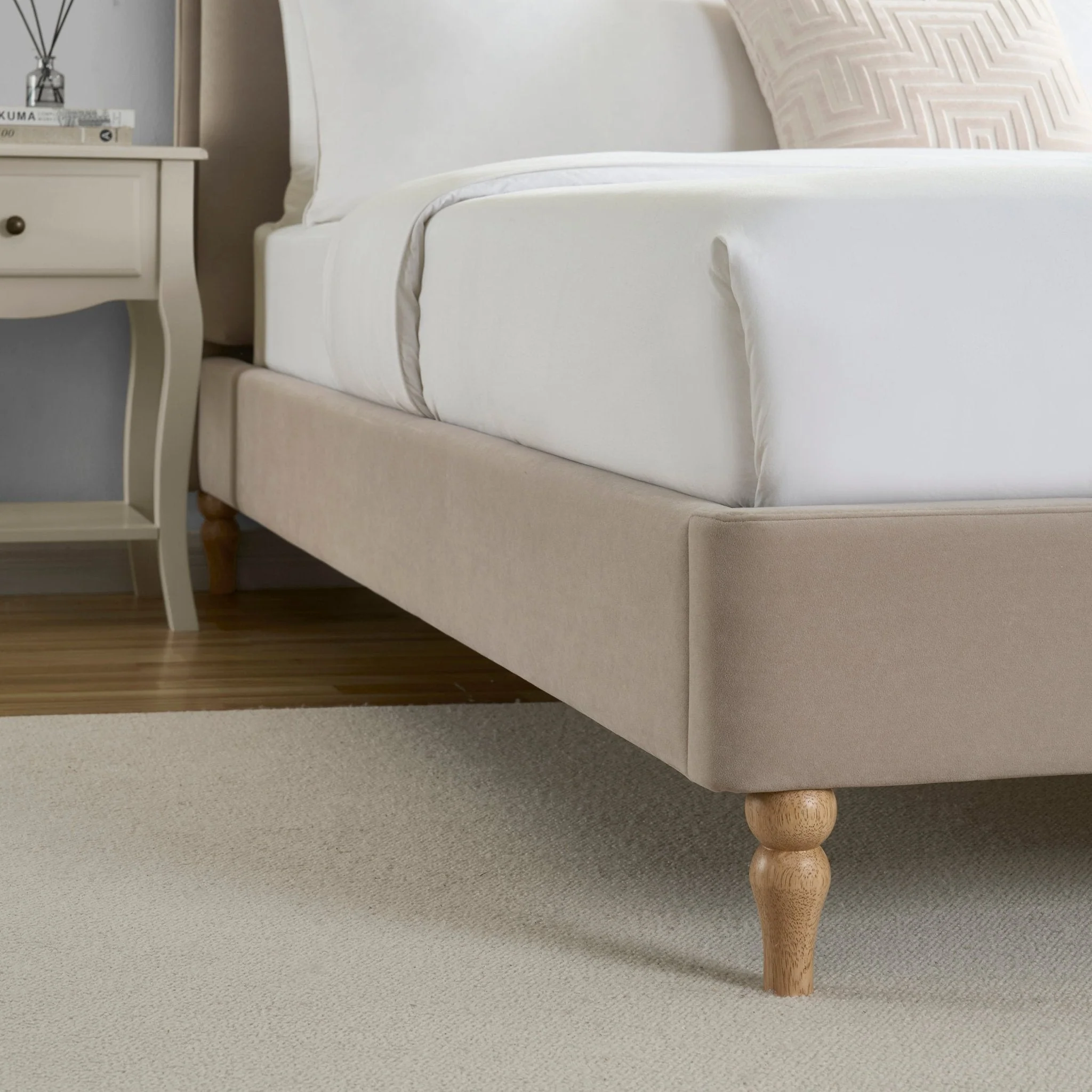 Wiltshire Bed Frame - Stone - Image 7