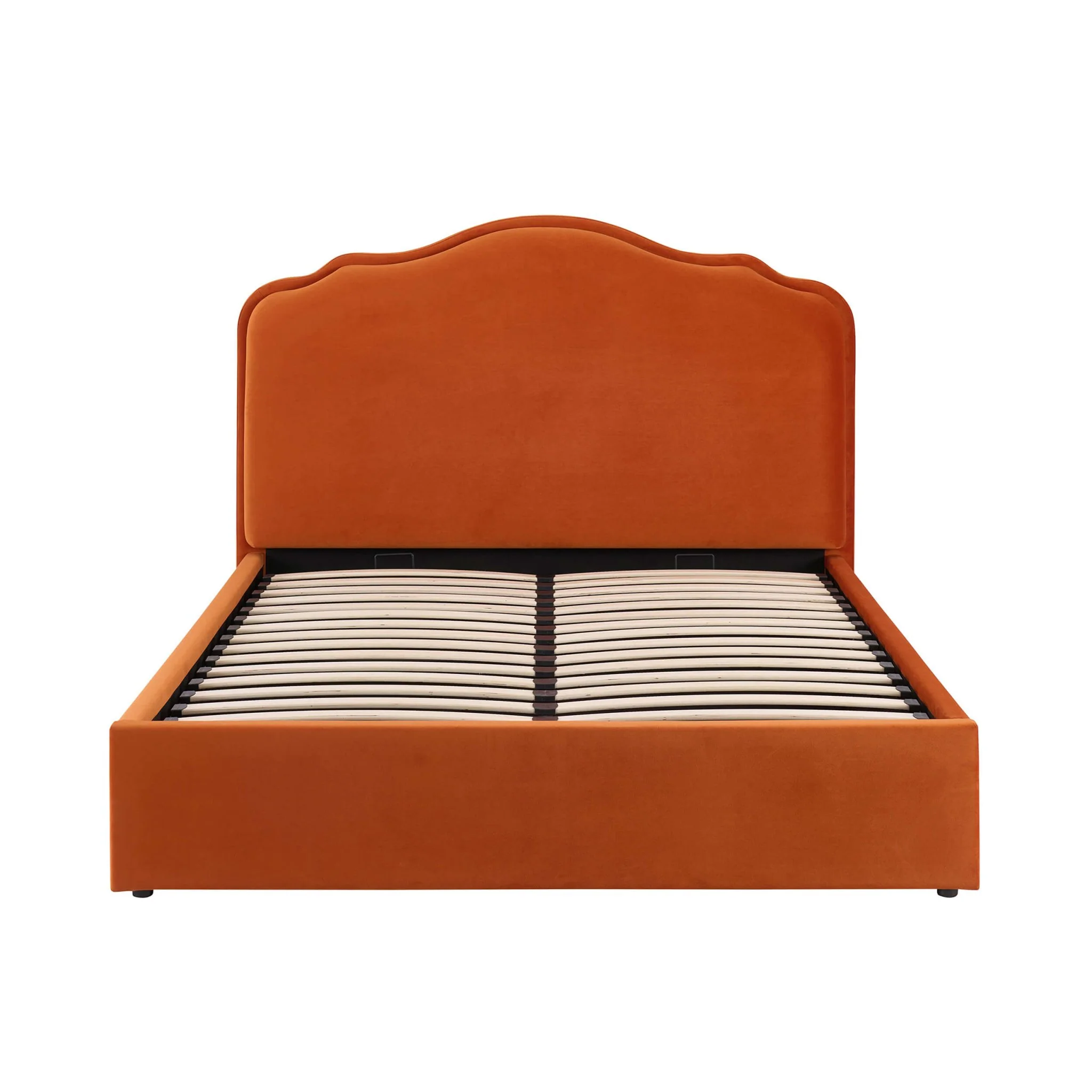 Wiltshire Ottoman Storage Bed - Bright Orange - Image 8