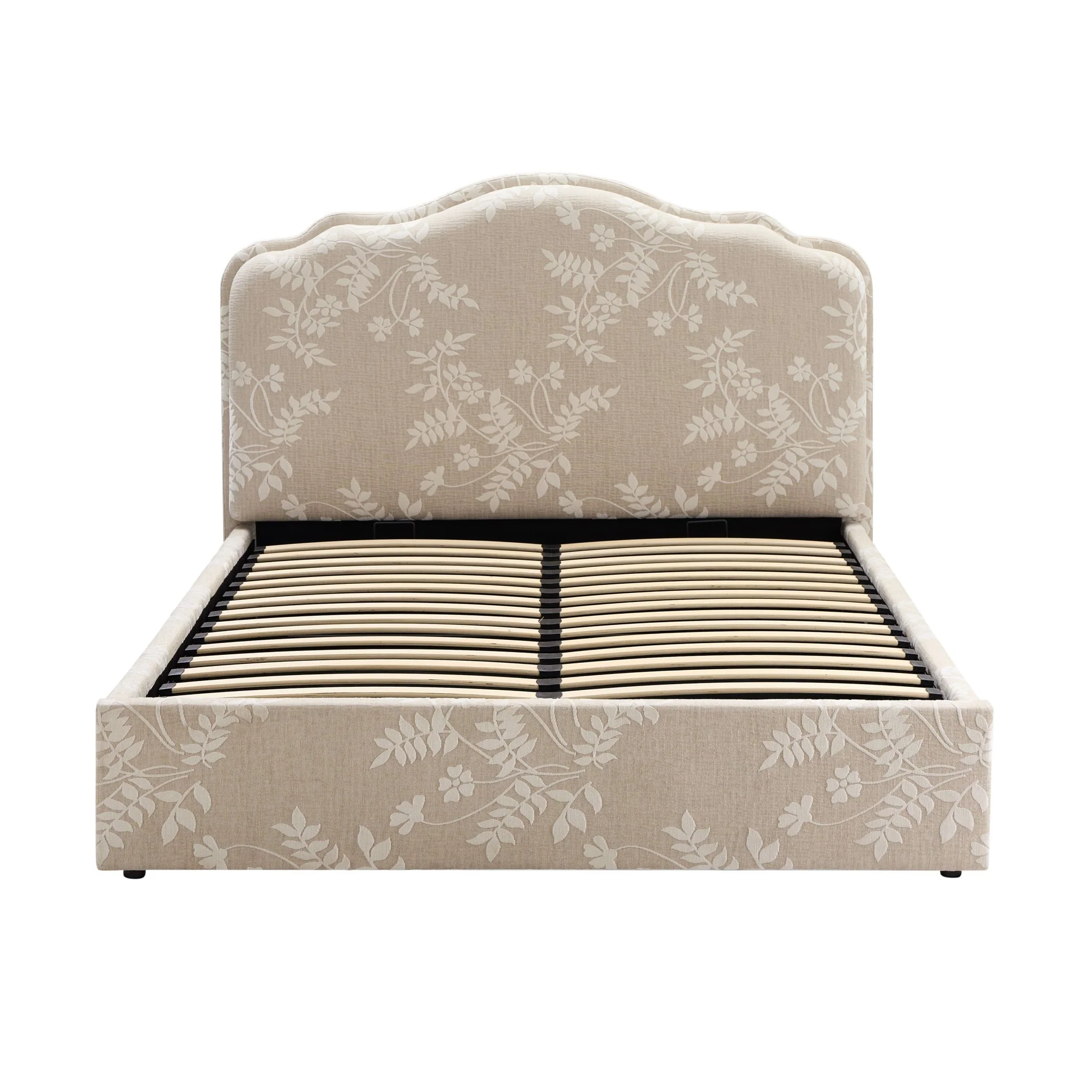 Wiltshire Ottoman Storage Bed - Jacquard Floral - Image 10