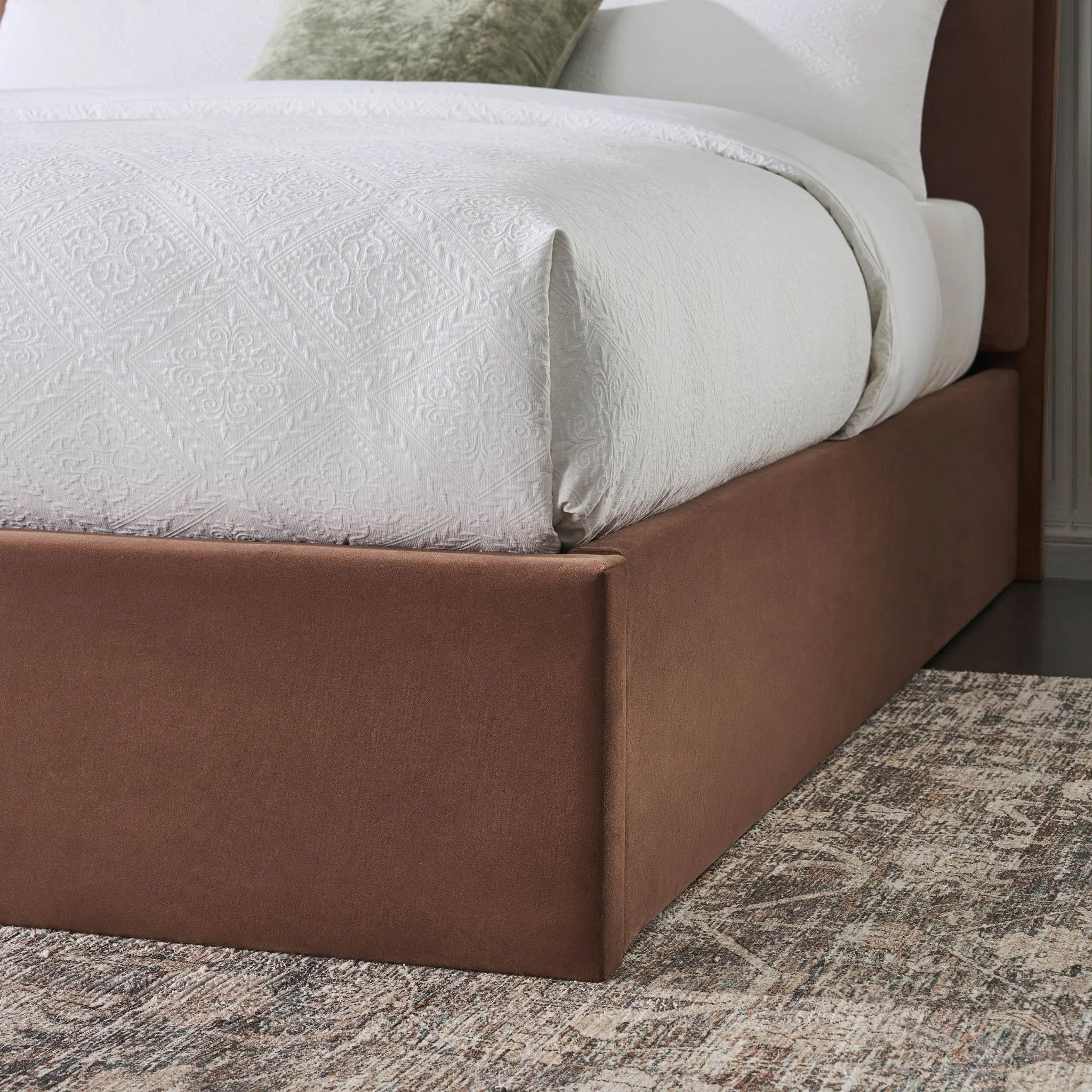 Wiltshire Ottoman Storage Bed - Mauve - Image 6