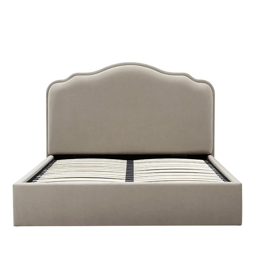 Wiltshire Ottoman Storage Bed - Stone - Image 11