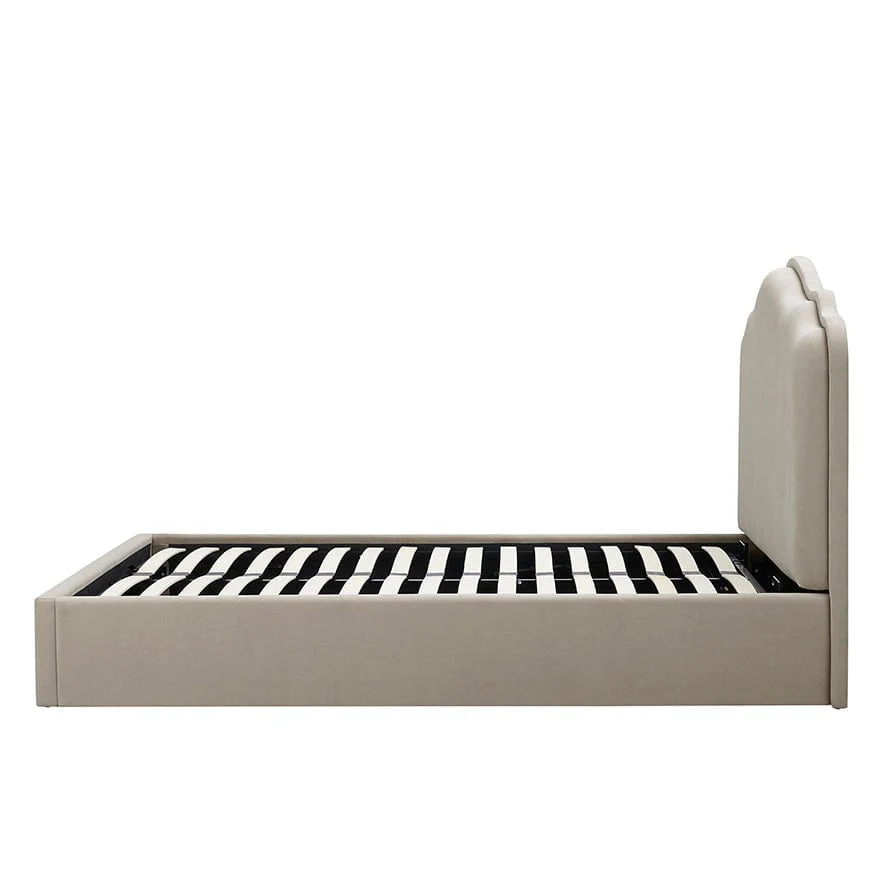 Wiltshire Ottoman Storage Bed - Stone - Image 12