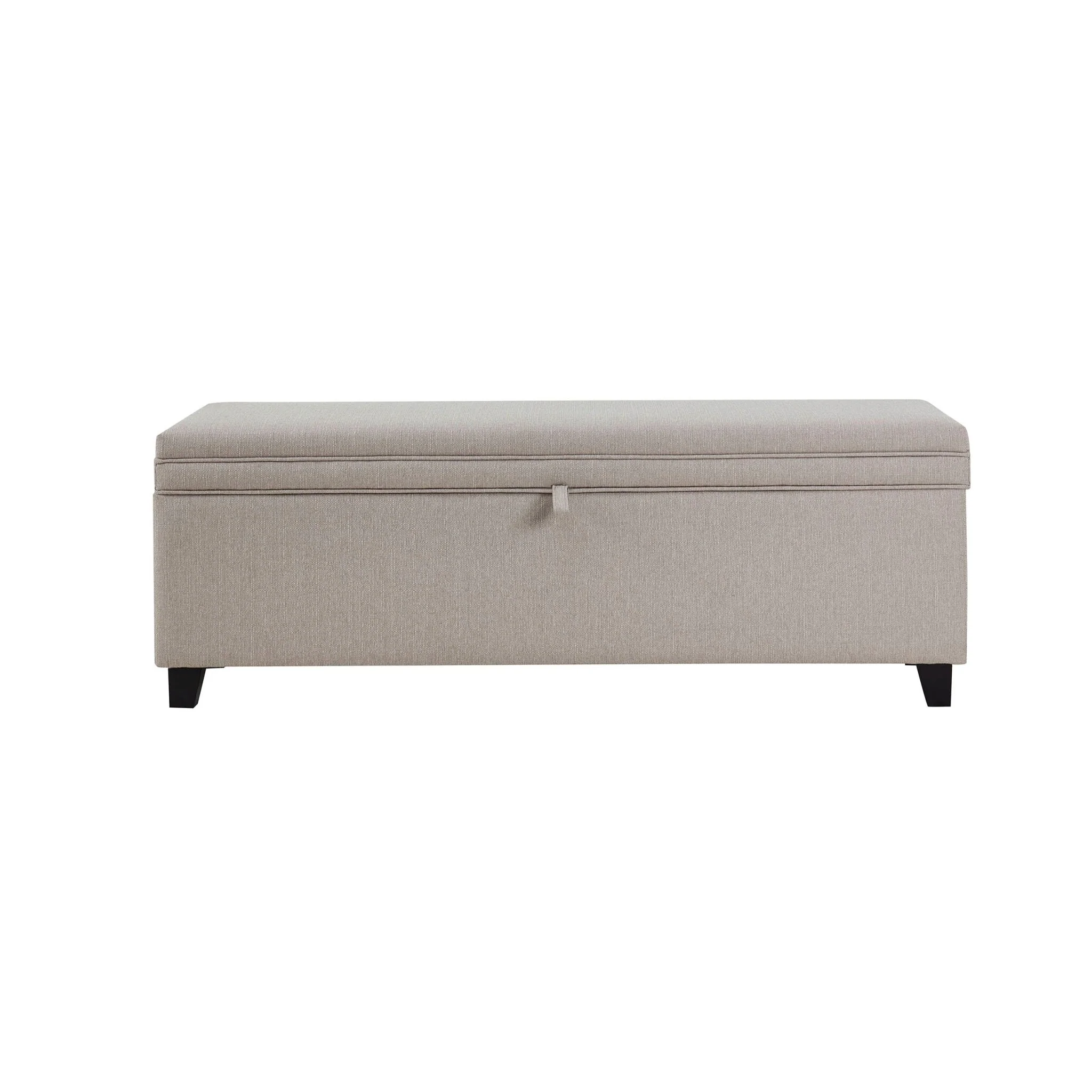 Windermere Storage Ottoman - Stone Grey - Image 2