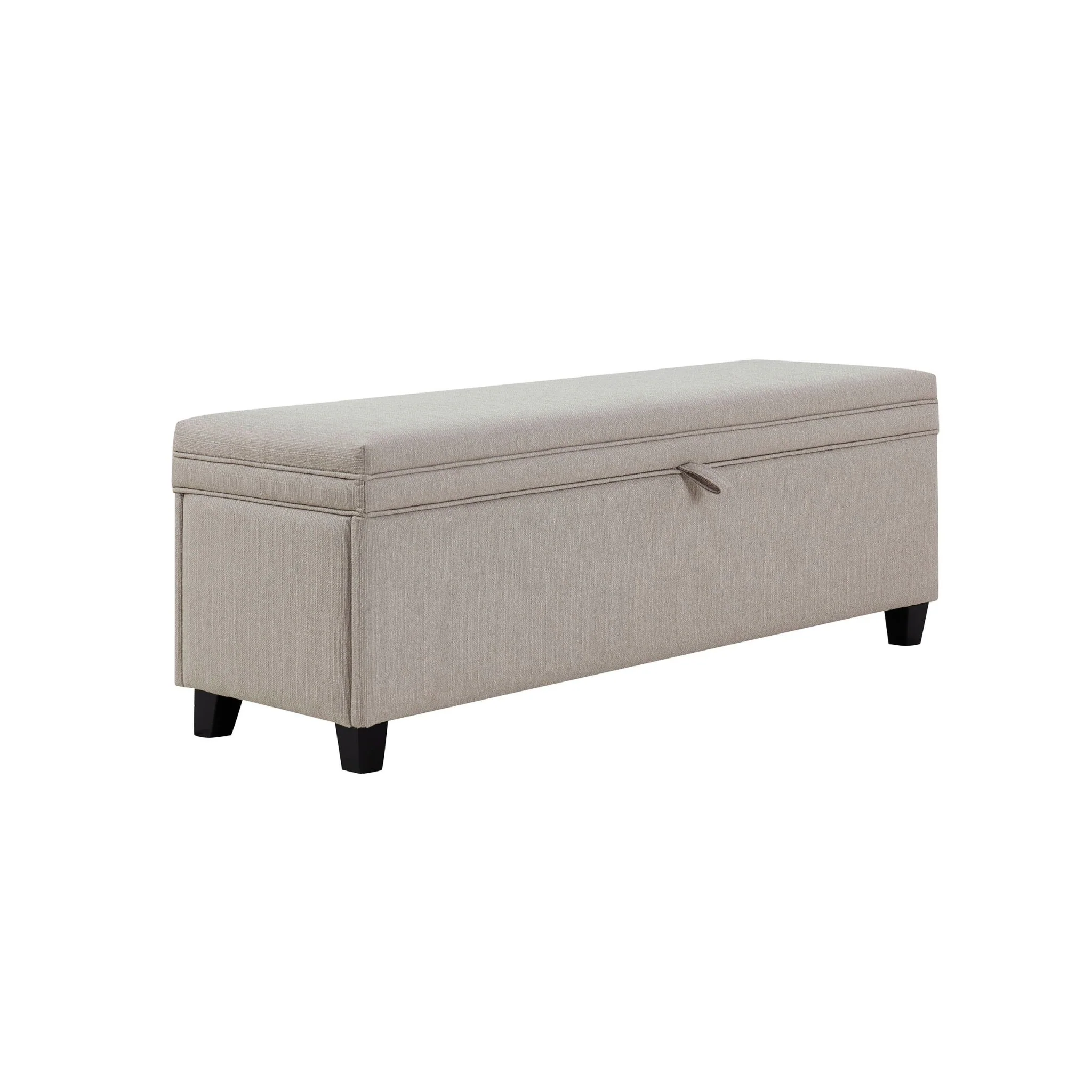 Windermere Storage Ottoman - Stone Grey - Image 3