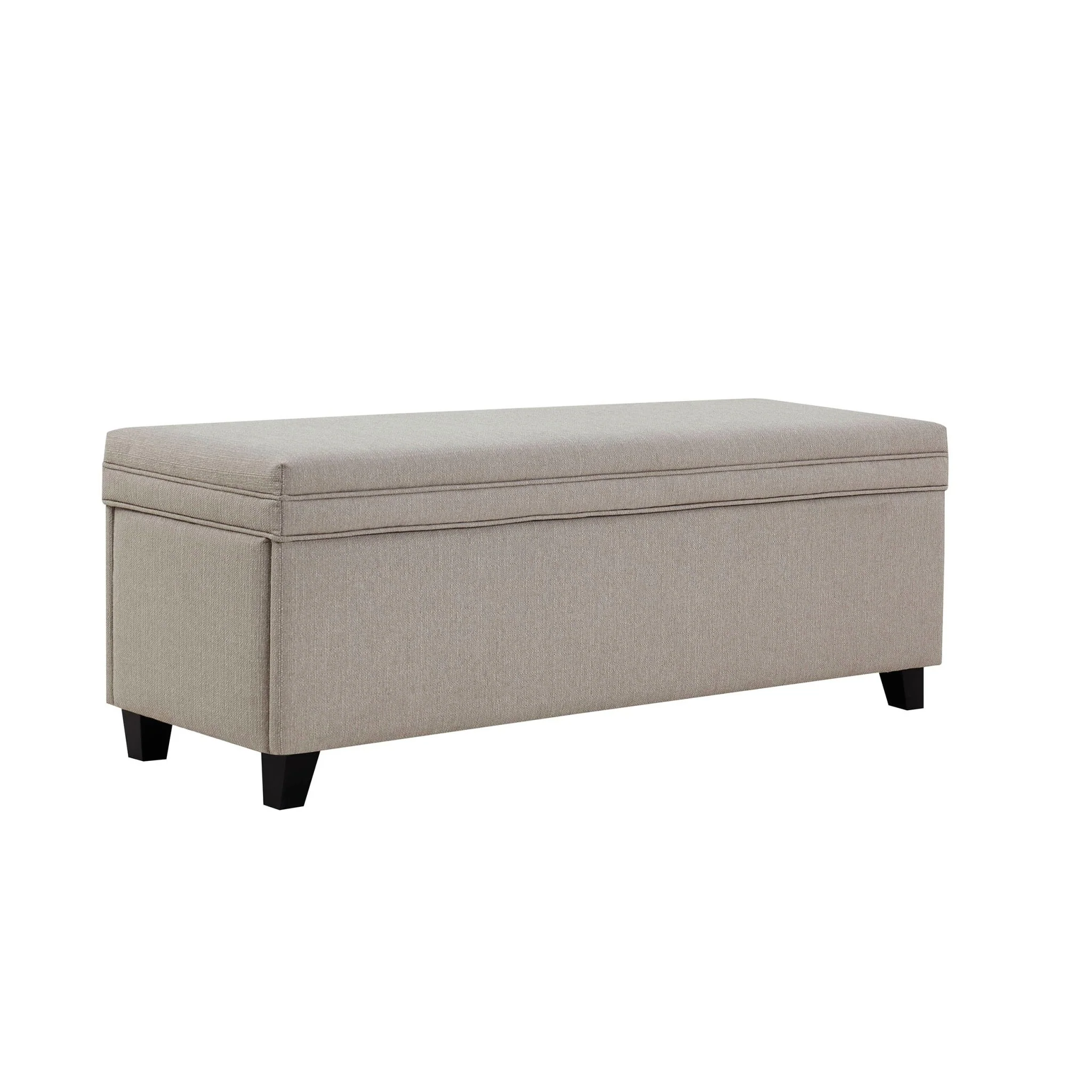 Windermere Storage Ottoman - Stone Grey - Image 4