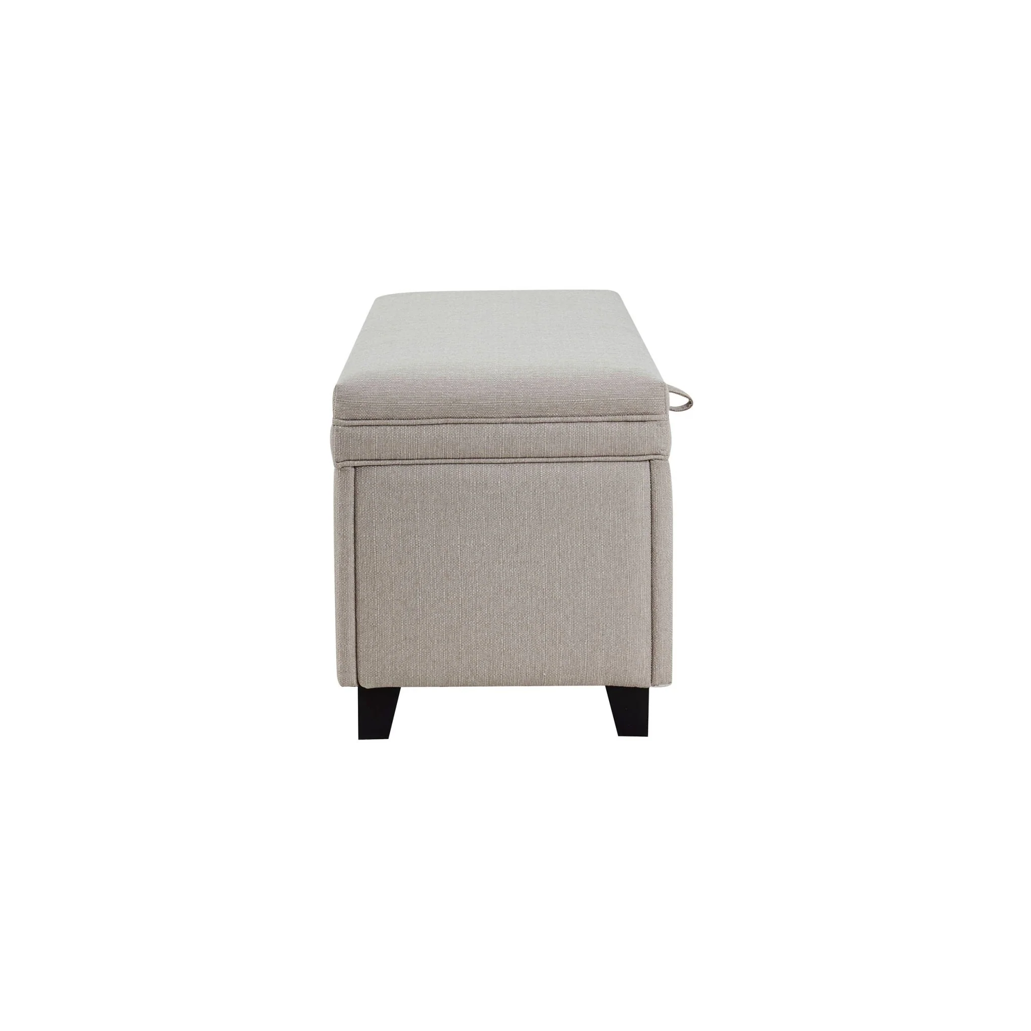 Windermere Storage Ottoman - Stone Grey - Image 5