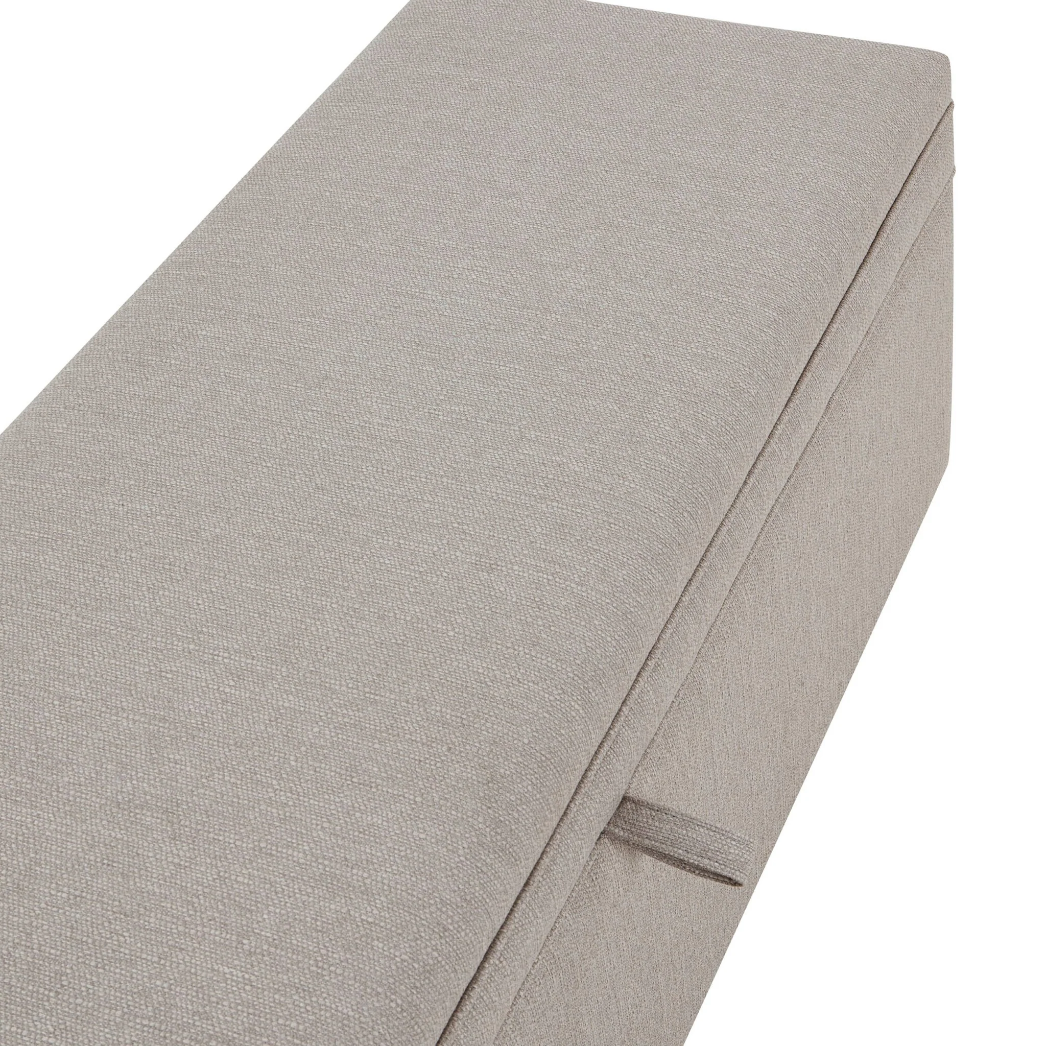 Windermere Storage Ottoman - Stone Grey - Image 7