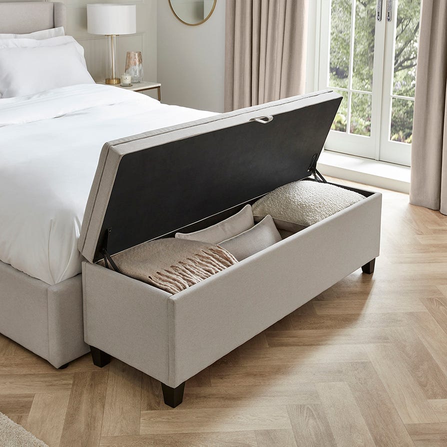 Windermere Storage Ottoman - Natural - Image 4