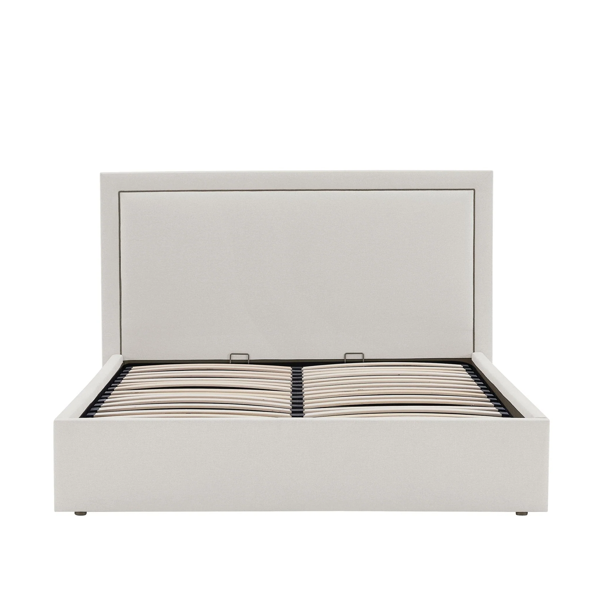 Windsor Ottoman Storage Bed - Natural/Black - Image 4