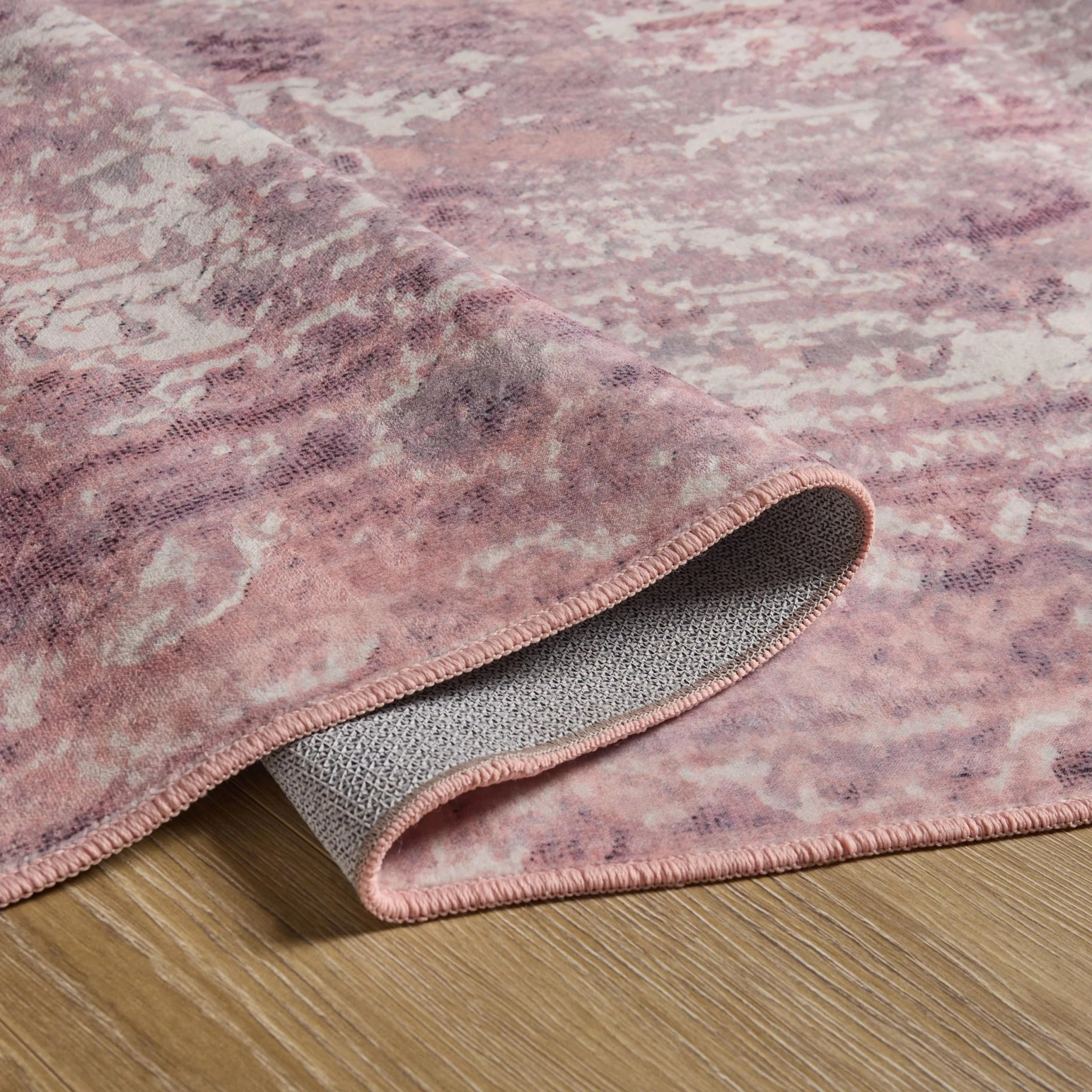 Zahra Persian Style Machine Washable Rug - Rose - Image 4