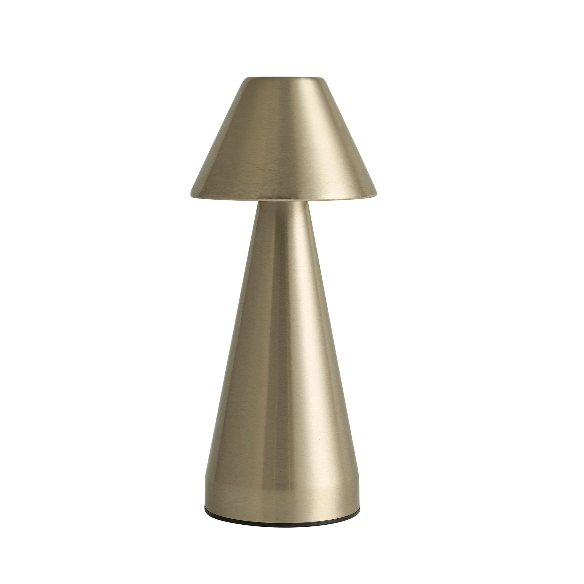 Zania Mini LED Rechargeable Wireless Lamp - Satin Nickel - Image 5