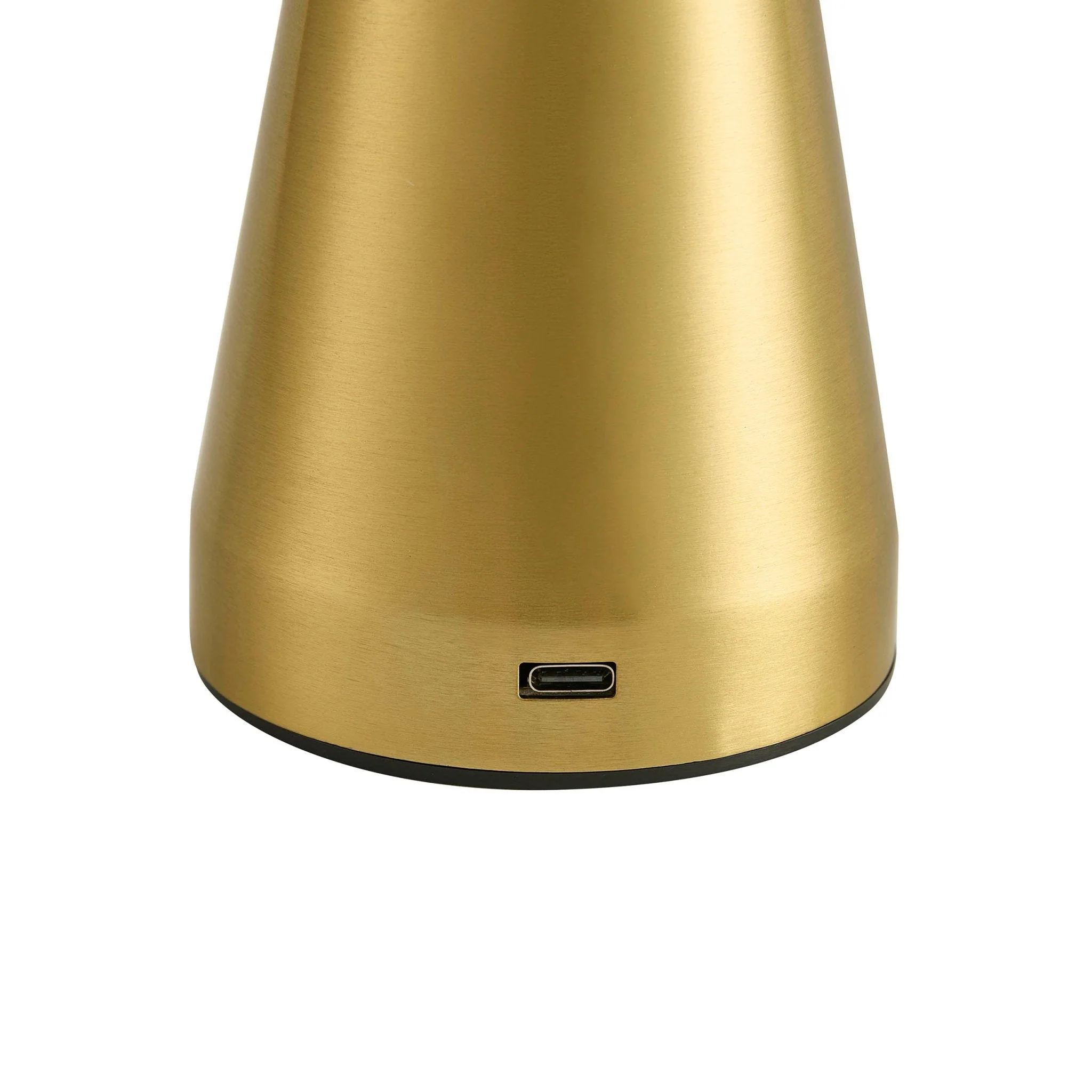 Zeta Mini LED Rechargeable Wireless Lamp - Brushed Gold - Image 10