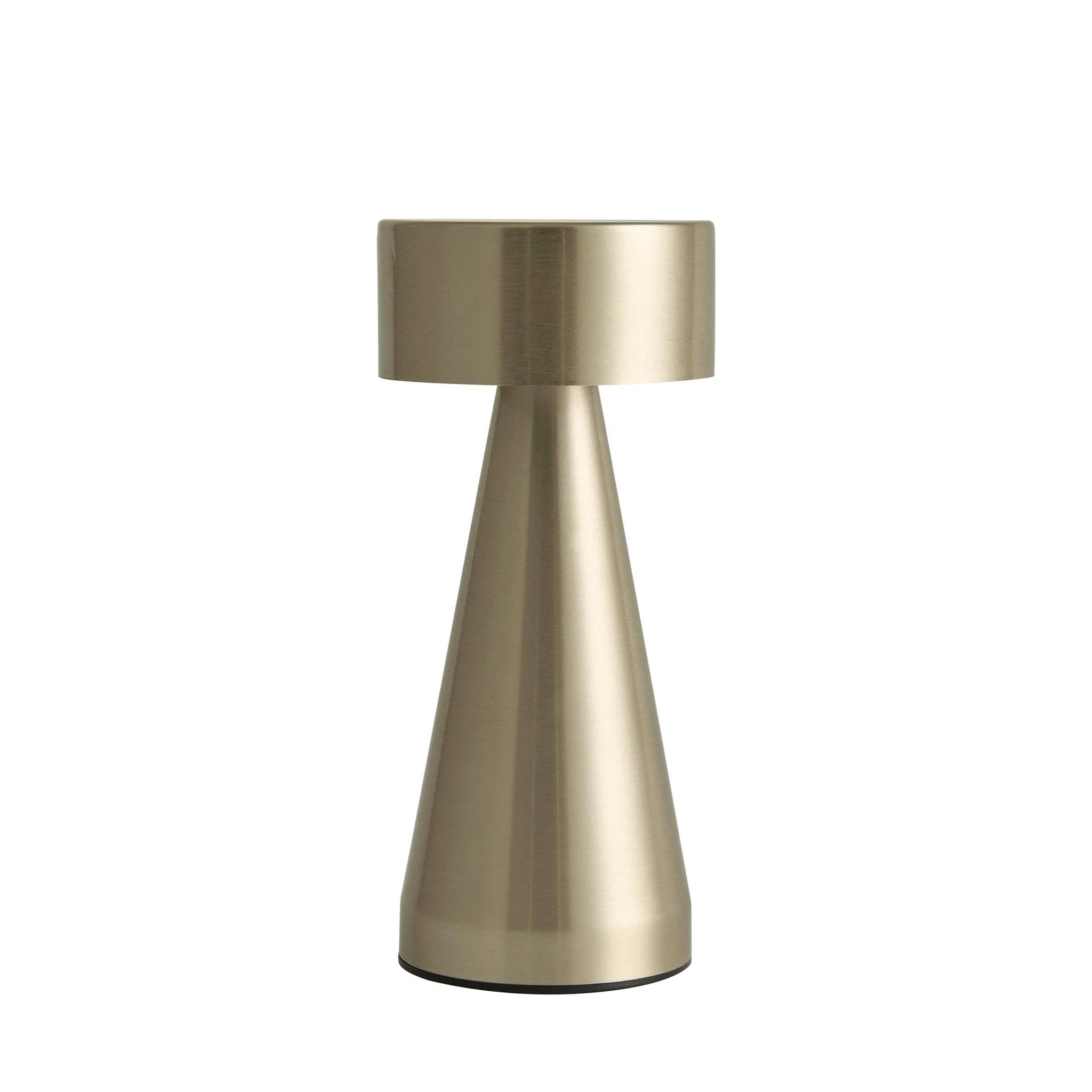 Zeta Mini LED Rechargeable Wireless Lamp - Satin Nickel - Image 5
