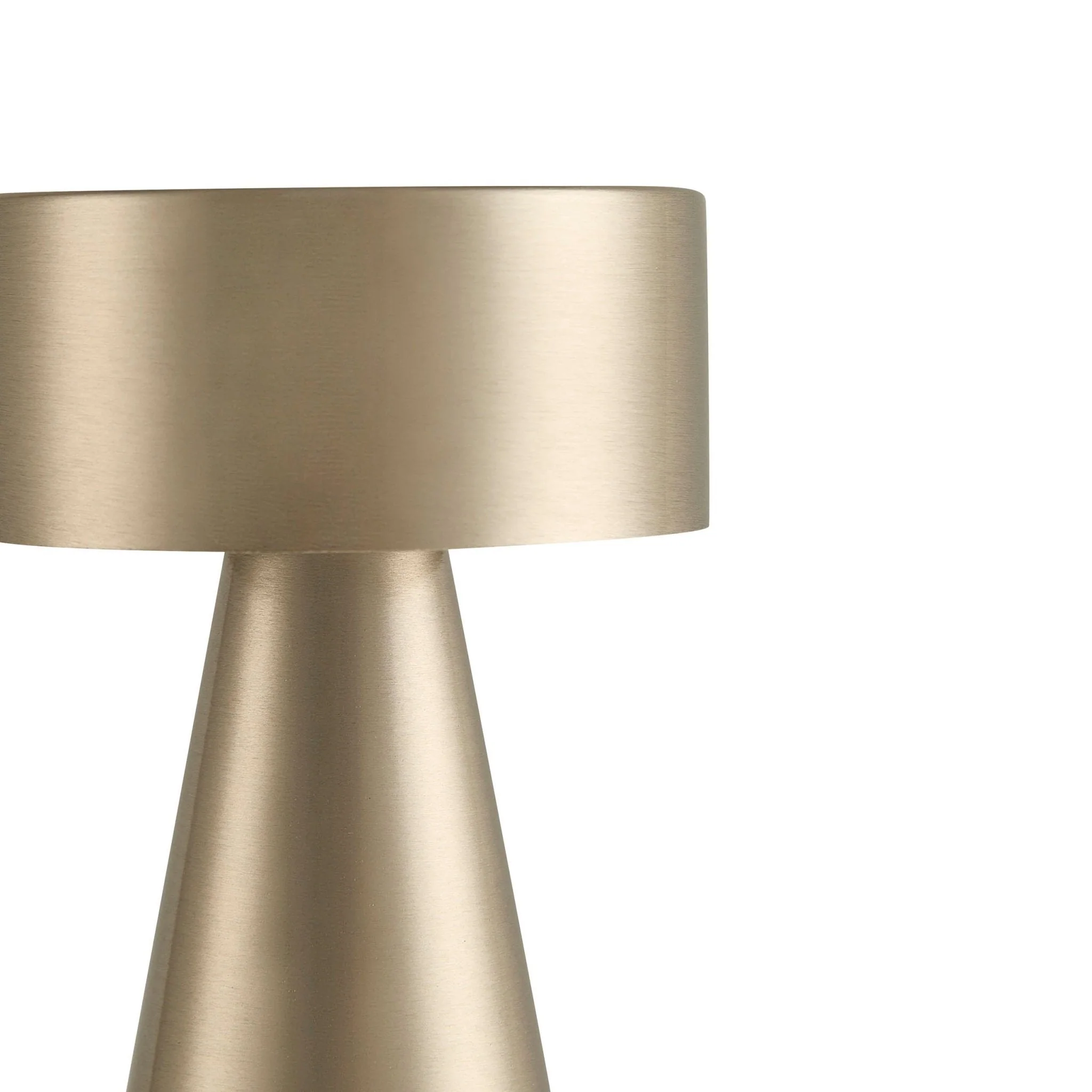 Zeta Mini LED Rechargeable Wireless Lamp - Satin Nickel - Image 9